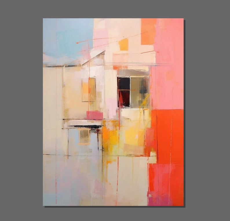 Modern Abstract Acrylic Painting - Extra Large Wall Art for Living Room Decor | Handmade Contemporary Canvas Artwork | Perfect for Home, Office & Gallery Display