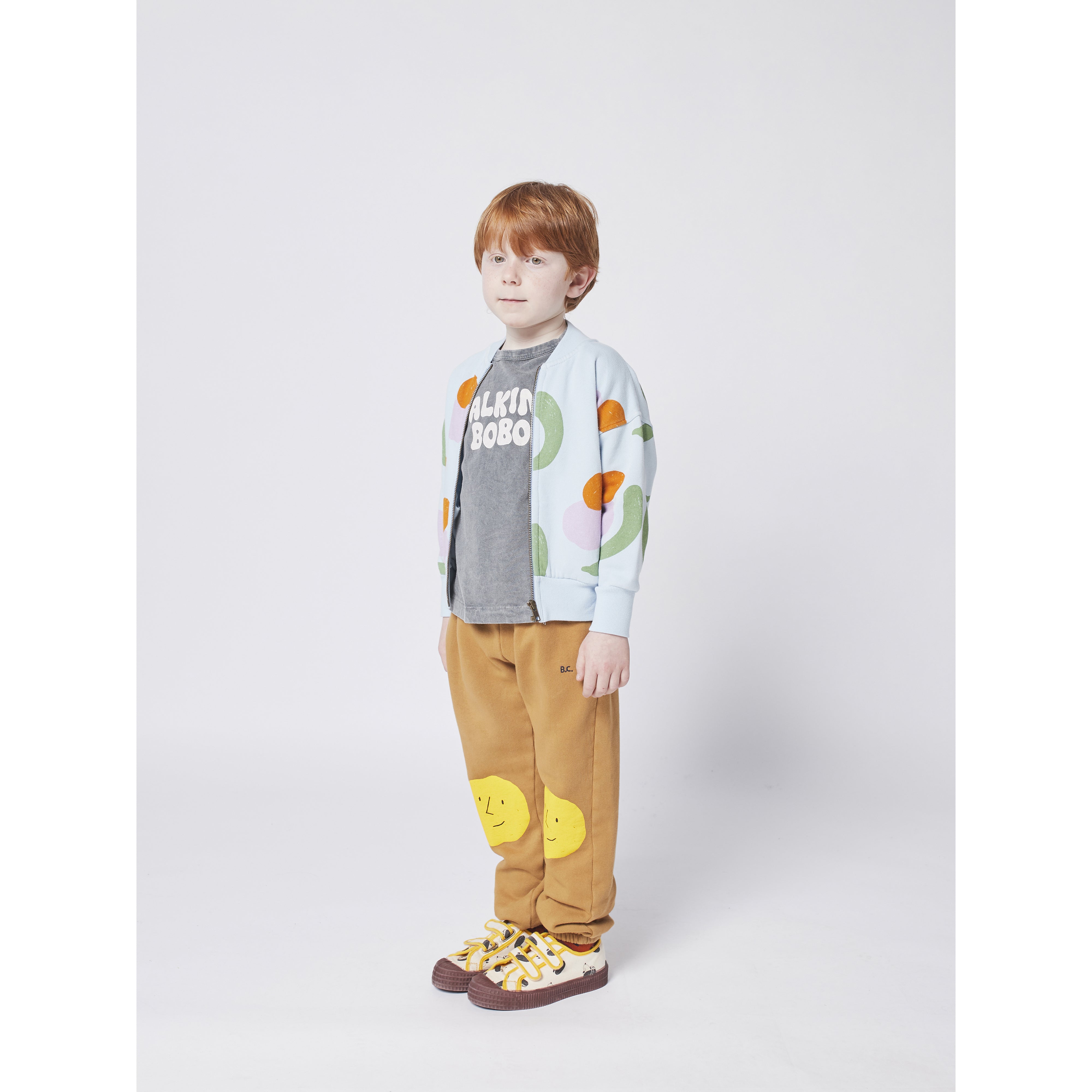 Bobo Choses Talking Bobo Long Sleeve T-Shirt for Kids - Soft Cotton Comfort Shirt for Playdates & School Activities