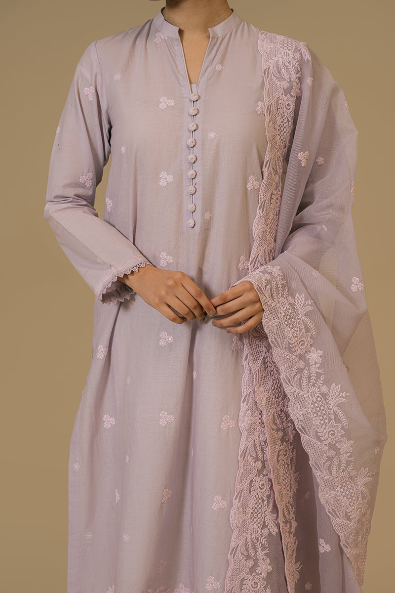 IRIS WHISPER 2-Piece Set (Shirt & Dupatta) - Elegant Indian Ethnic Wear for Women, Perfect for Weddings, Festivals & Special Occasions