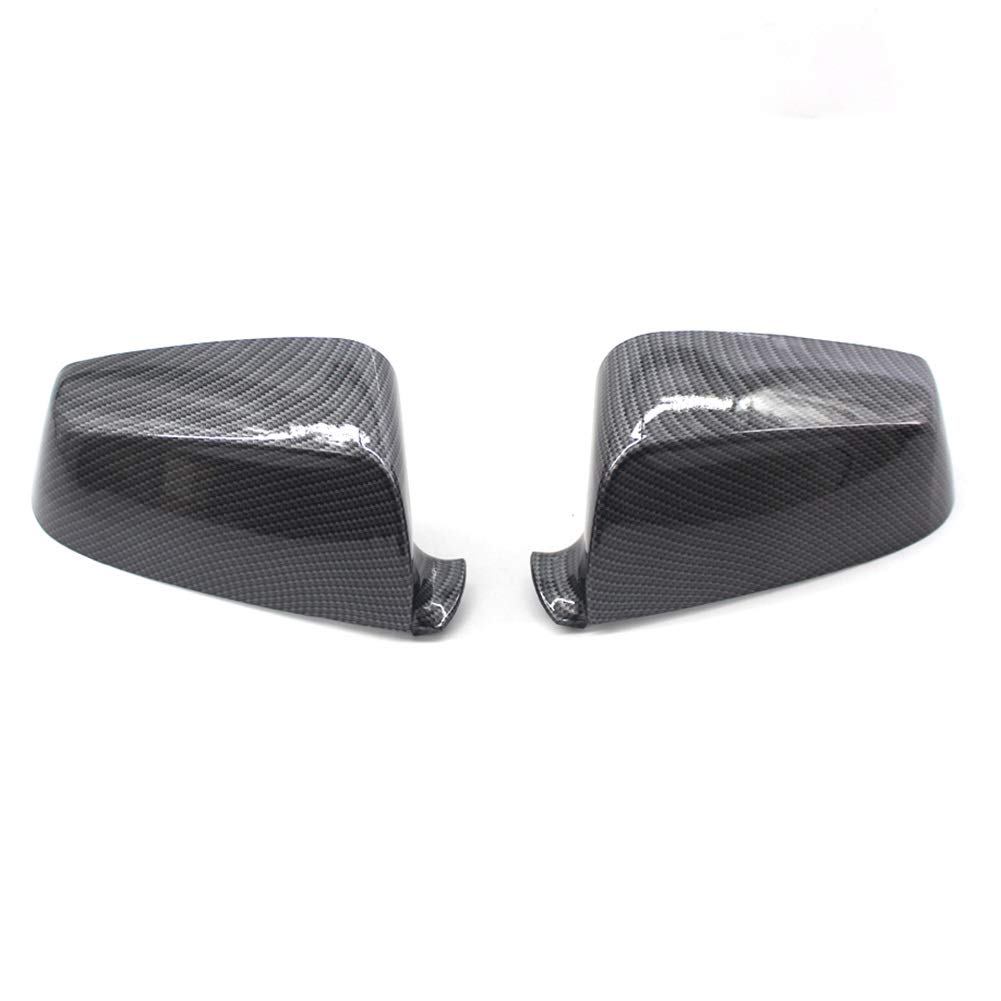 BMW E60 F10 5 Series Side Mirror Covers (2008-2013) - ABS Replacement Wing Mirror Caps - 1 Pair - Perfect Fit for Car Rearview Mirror Replacement & Upgrade - Enhance Your Vehicle's Style & Protection