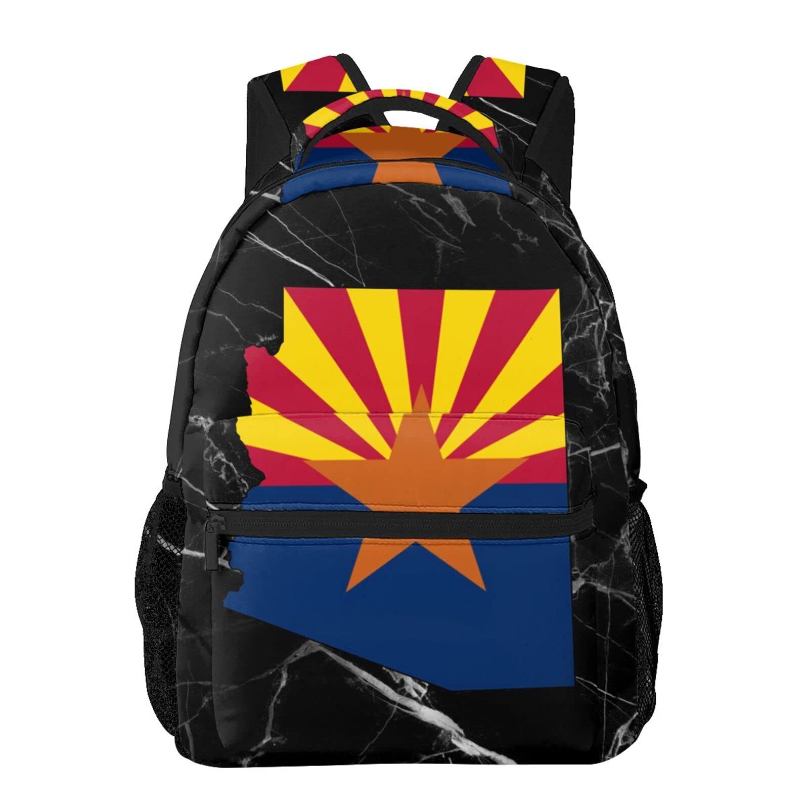 Vontako Arizona Black Backpack - Lightweight Hiking Daypack for Women & Men, Perfect for Outdoor Adventures, Travel & Daily Commute