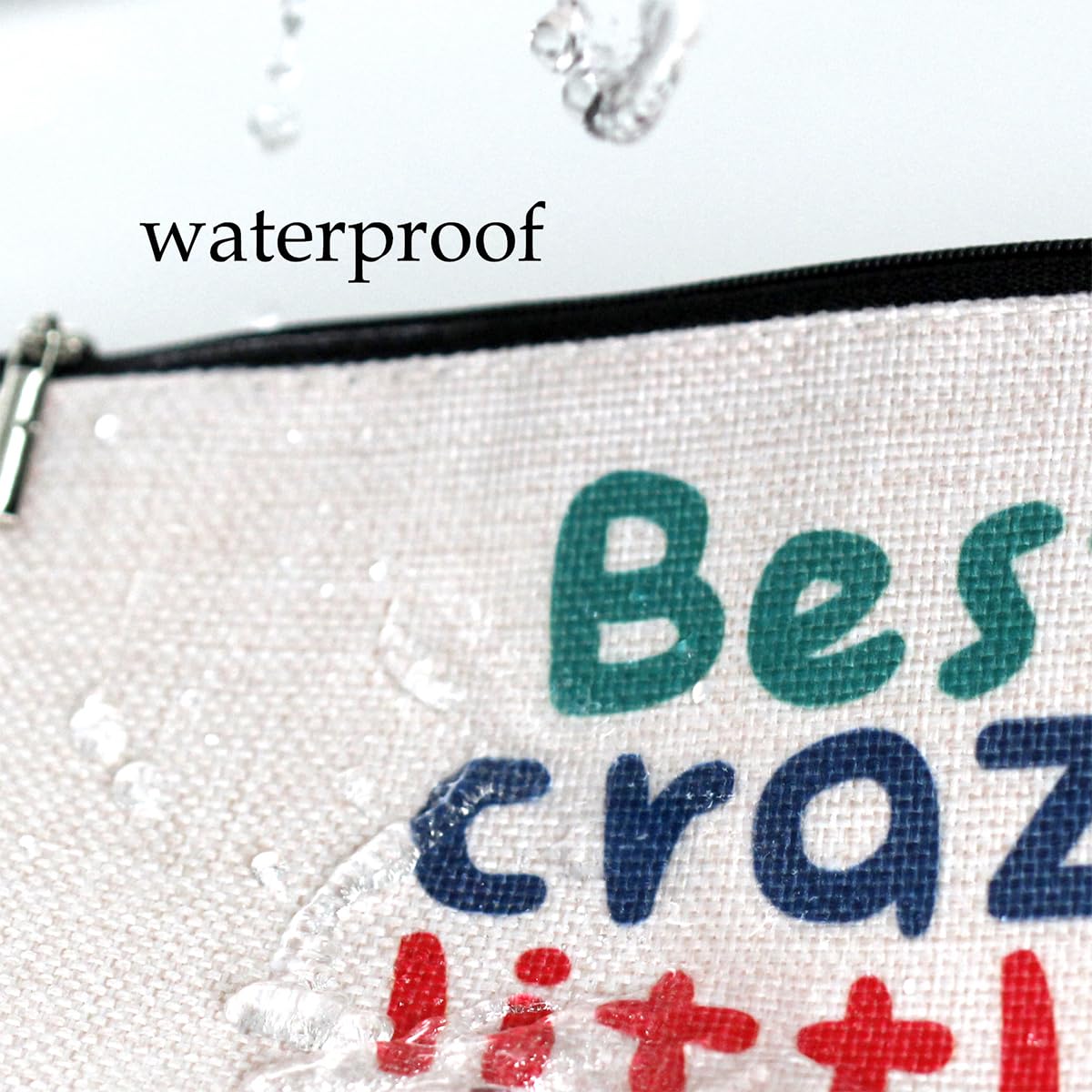 Funny Makeup Bag for Dog & Horse Lovers - Cute Cosmetic Zipper Pouch for Women, Girls, Girlfriend, Bestie, Daughter - Perfect Graduation, Birthday Gift for Best Friends - Ideal for Travel, School & Daily Use
