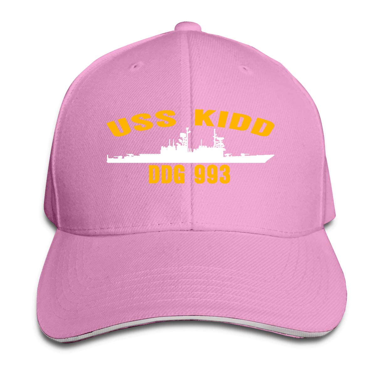 USS Kidd DDG-993 Navy Baseball Cap - Unisex Adjustable Military Style Hat for Men & Women - Perfect for Veterans Day, Navy Pride & Outdoor Activities