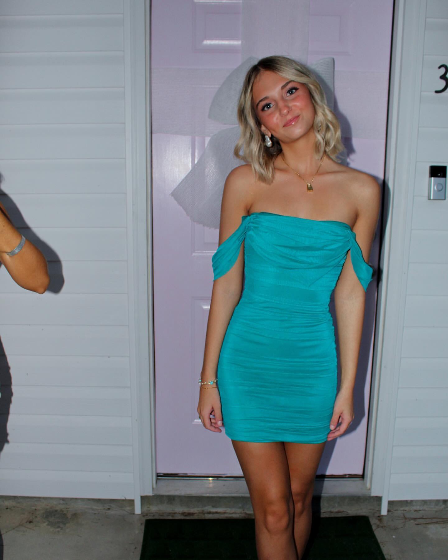 Off The Shoulder Sheath Short Prom Dress for Homecoming - Elegant J6196 | Perfect for Parties, Dances & Special Occasions