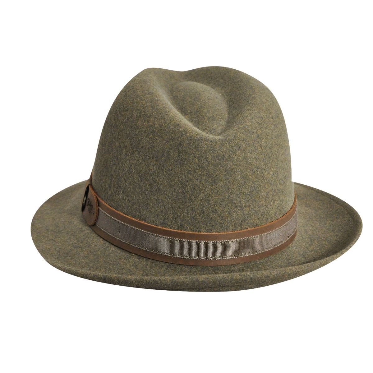 Bailey of Hollywood Gaston LifeFelt Fedora Hat for Men - Classic Wool Felt Dress Hat with Wide Brim for Outdoor, Wedding & Casual Wear
