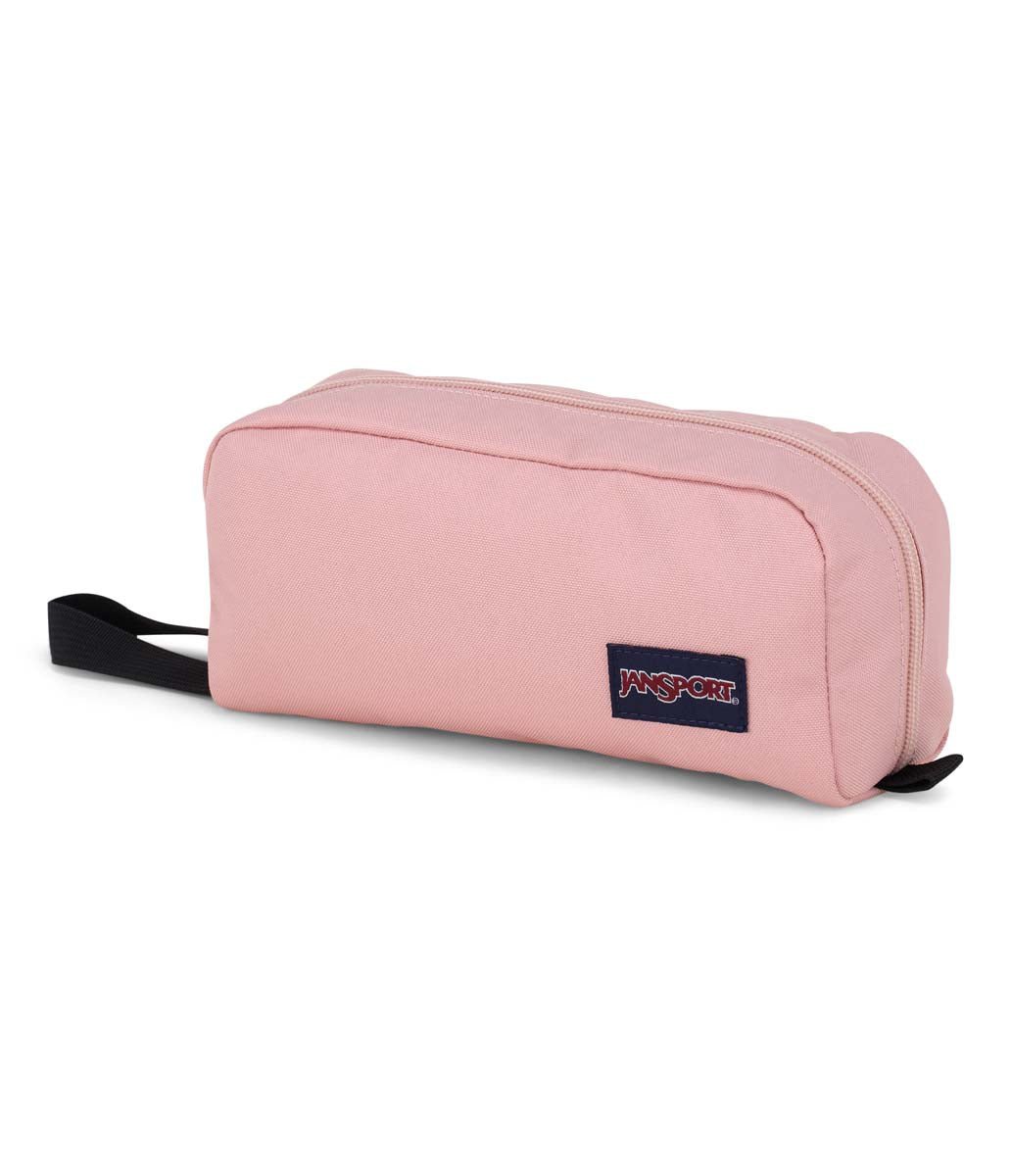 JanSport Perfect Pouch Crossbody Bag - Lightweight & Durable Fanny Pack for Women & Men | Misty Rose Color | Ideal for Travel, Hiking, Concerts & Everyday Use