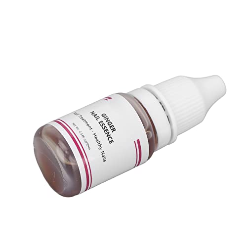 Ginger Extract Nail Treatment Serum - Moisturizing & Strengthening Nail Care for Healthy Nails | Safe & Nourishing Formula for Daily Use at Home or Travel | Perfect for Brittle Nails, Hangnails & Nail Growth