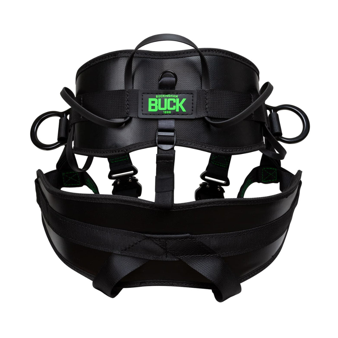 Buckingham 1371S Lightweight Tree Climbing Saddle - Small Arborist Harness for Comfortable Work at Heights | Perfect for Tree Trimming, Utility Line Maintenance & Professional Arboriculture