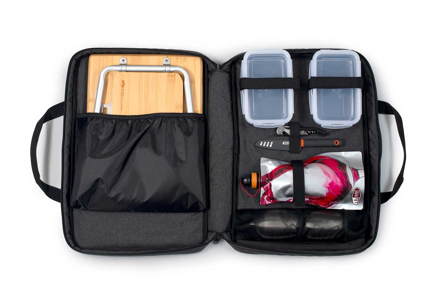 Premium Gourmet Picnic Basket Set - Portable Outdoor Picnic Kit with Cutlery & Wine Accessories - Perfect for Beach, Park, and Romantic Dates