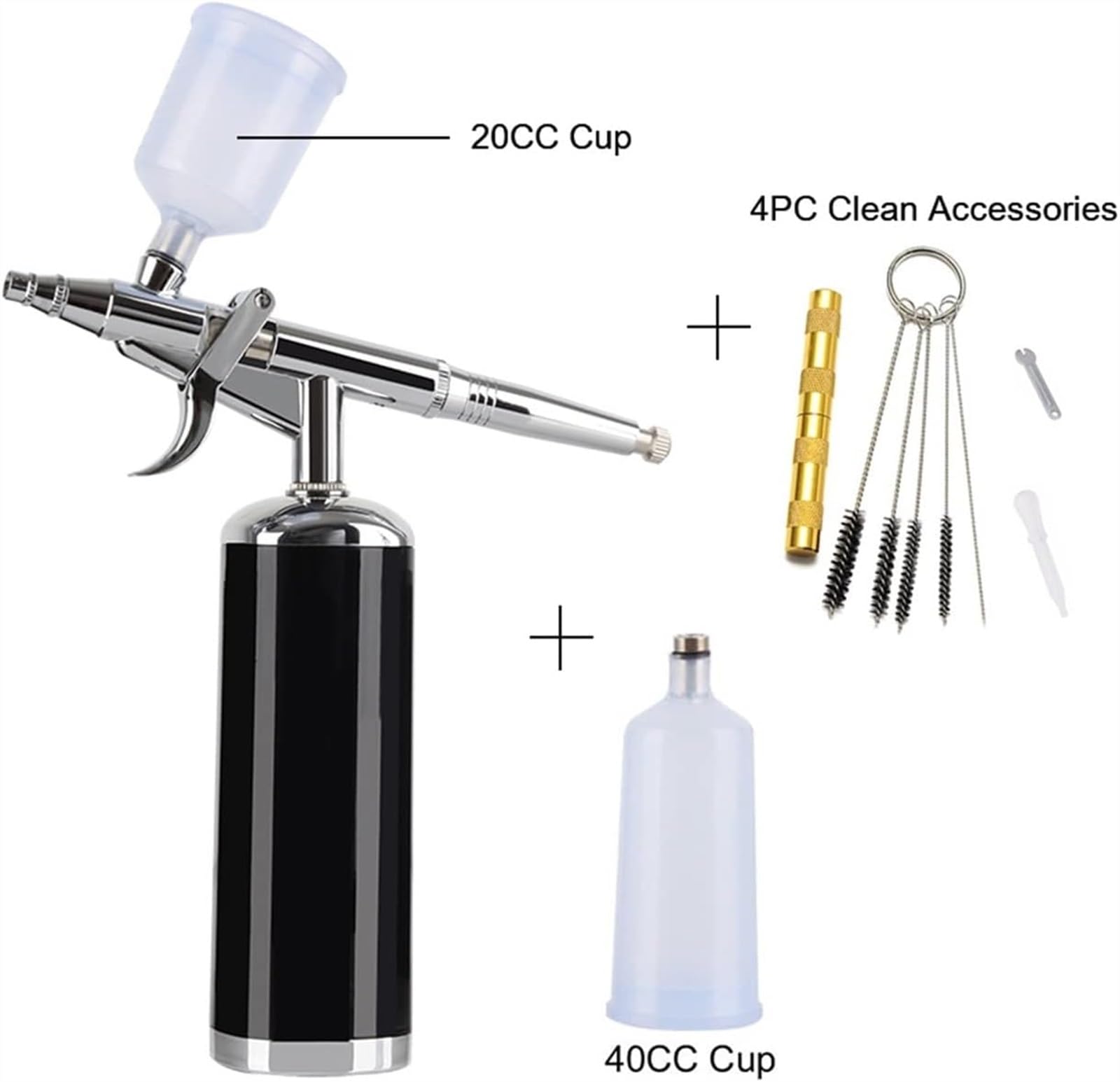 Upgraded Cordless Sand Blaster Airbrush Painting Kit with Compressor - Handheld Spray Gun for Makeup, Tattoo, Nail Art & DIY Crafts | Perfect for Professional Artists & Home Hobbyists