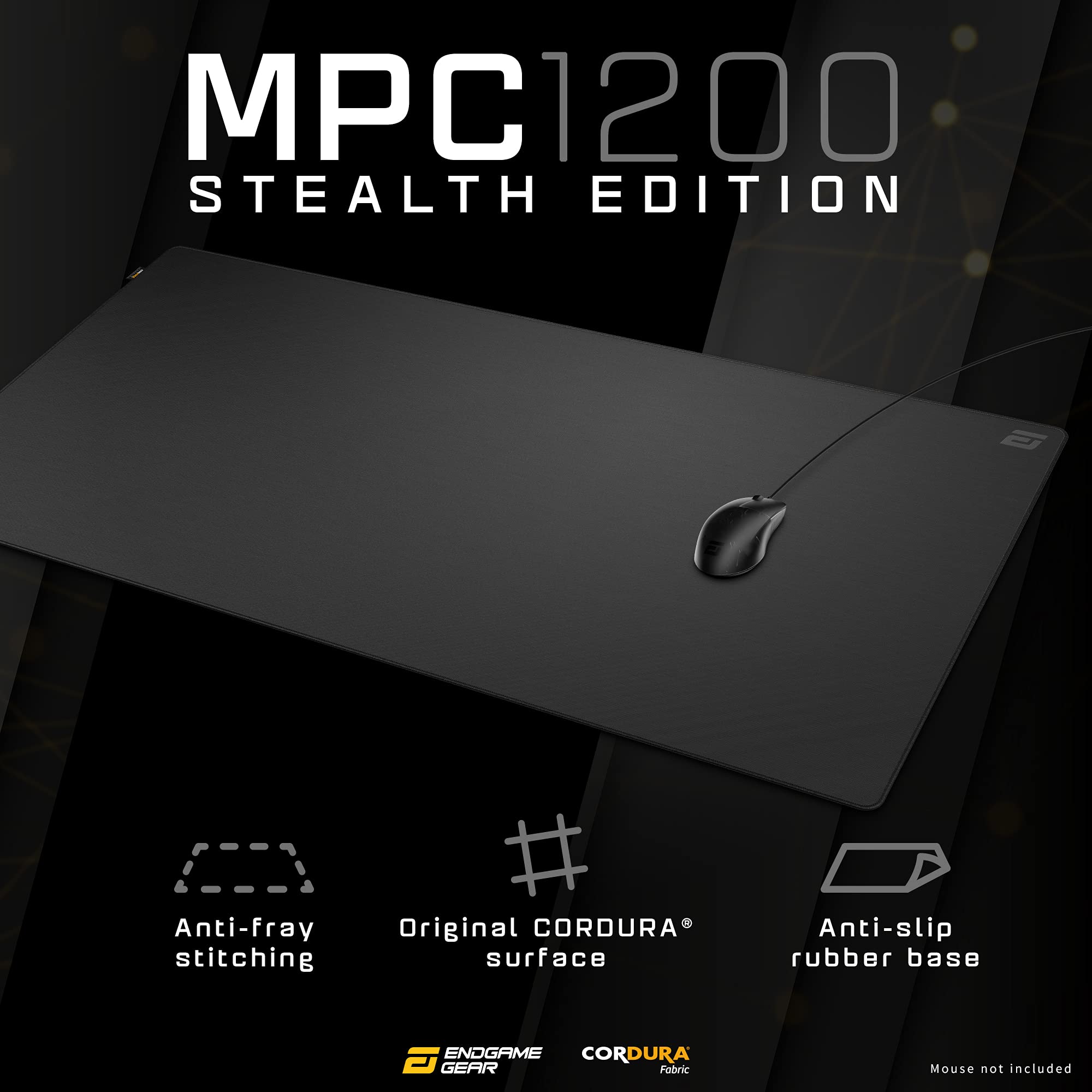 ENDGAME GEAR MPC 1200 Cordura Gaming Mouse Pad - Extra Large 47.24