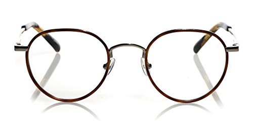 Orange Tortoise & Gold Front With Gold Temples