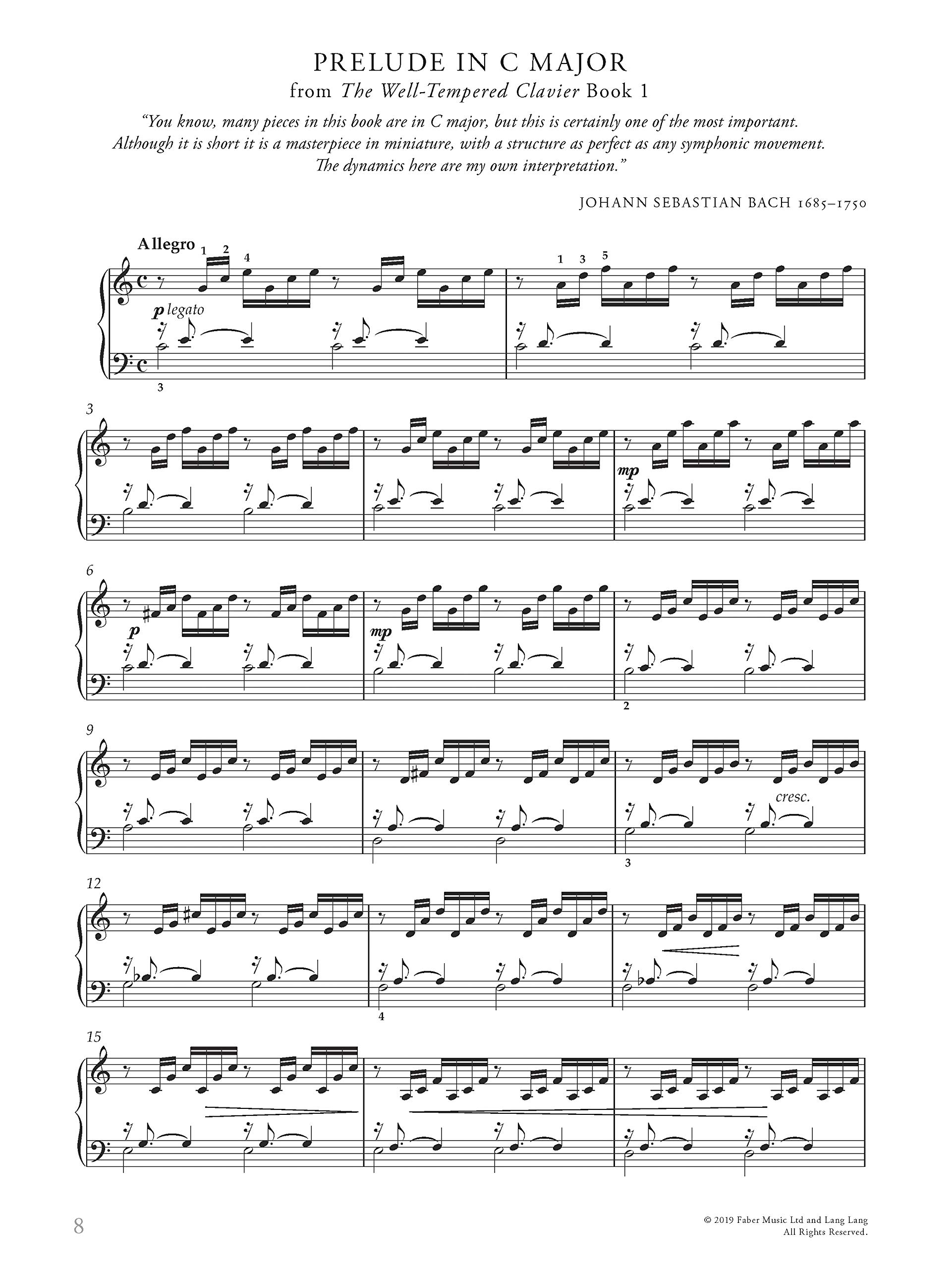 Lang Lang Piano Book - Hardcover Edition by Faber | Classical Music Sheet for Beginners & Professionals | Perfect for Home Practice, Lessons & Performances