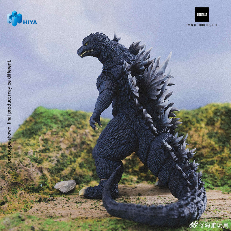 HIYA 7-Inch Godzilla vs Mechagodzilla 2002 Action Figure - Highly Detailed Collectible Toy for Anime & Movie Fans | Perfect for Display, Gifts & Godzilla Collections