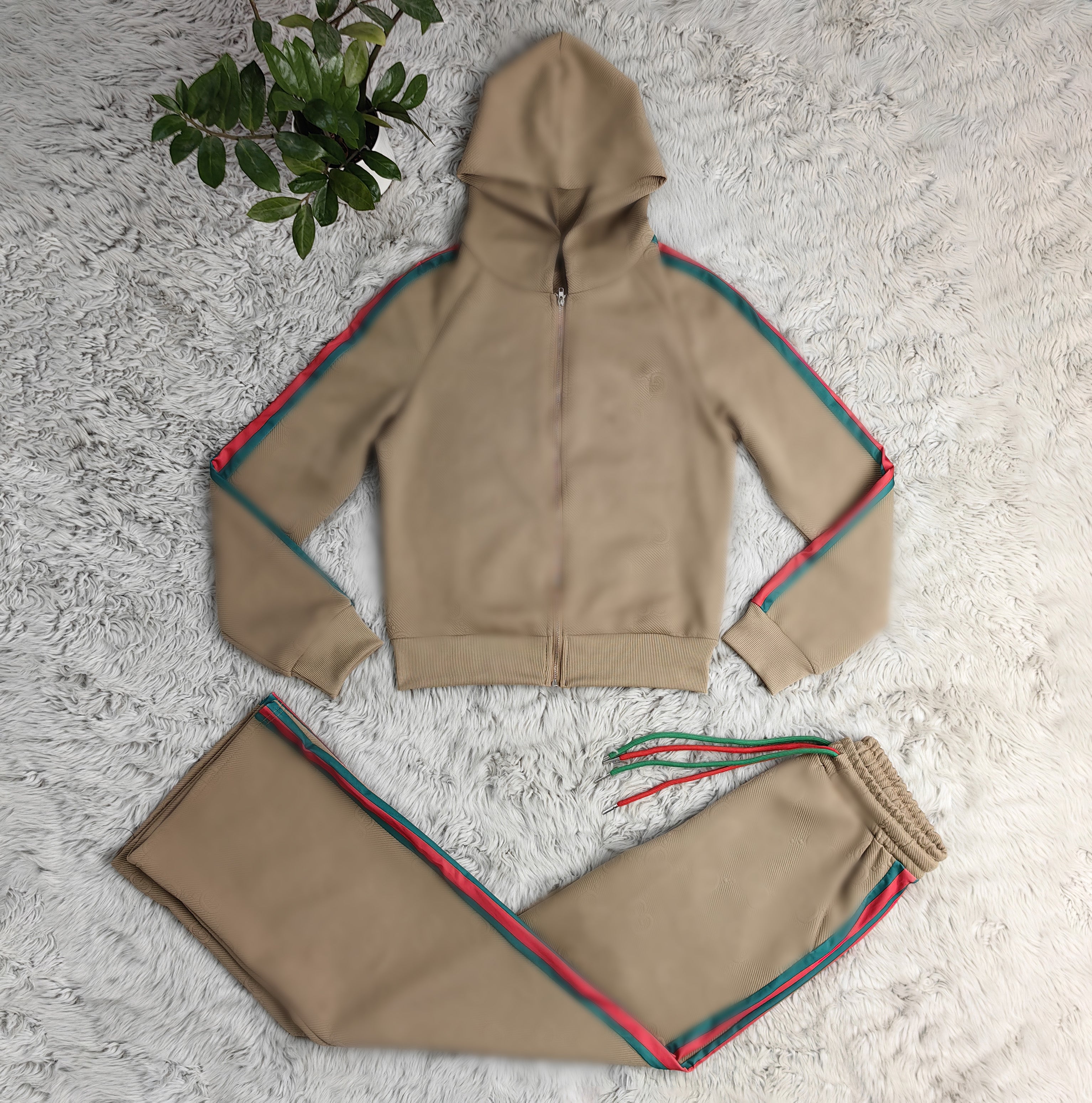Men's Long Sleeve Zip Up Hooded Sport Suit - Athletic Training & Casual Wear for Gym, Running & Outdoor Activities
