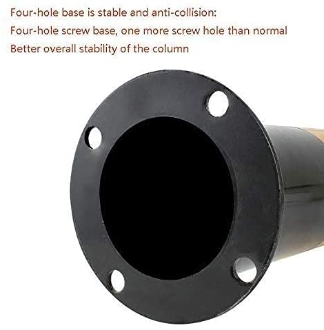 Foldable Parking Locks & Safety Bollards - Heavy Duty Crash Barriers with Reflective Warning Columns for Driveways, Garages & Roadways | Perfect for Parking Lots, Construction Zones & Traffic Control