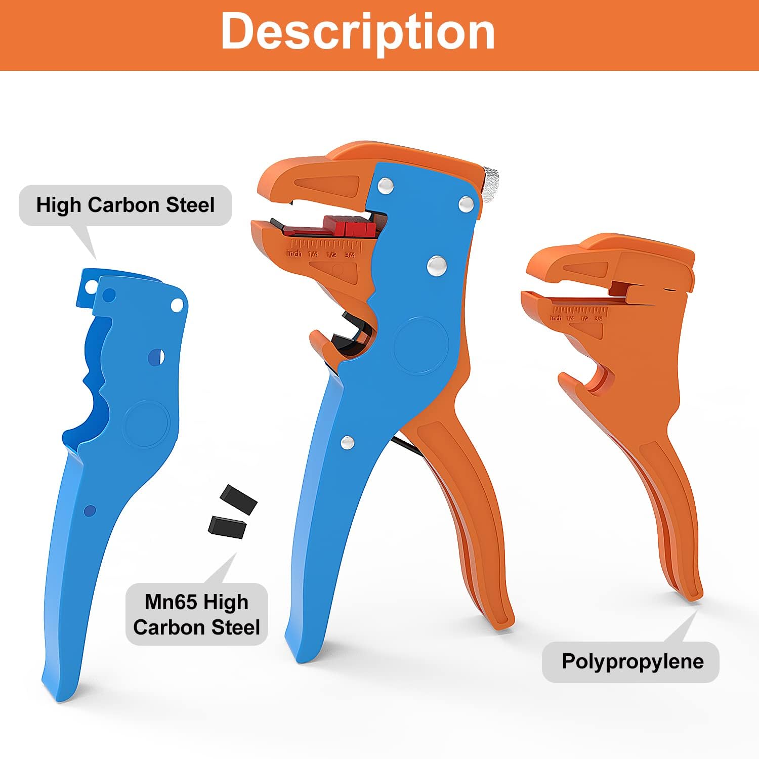 Knoweasy Automatic Wire Stripper and Cutter - Heavy Duty 2-in-1 Wire Stripping Tool for Electronics, Automotive & Electrical Repairs - Perfect for DIY Projects, Home Wiring & Professional Use