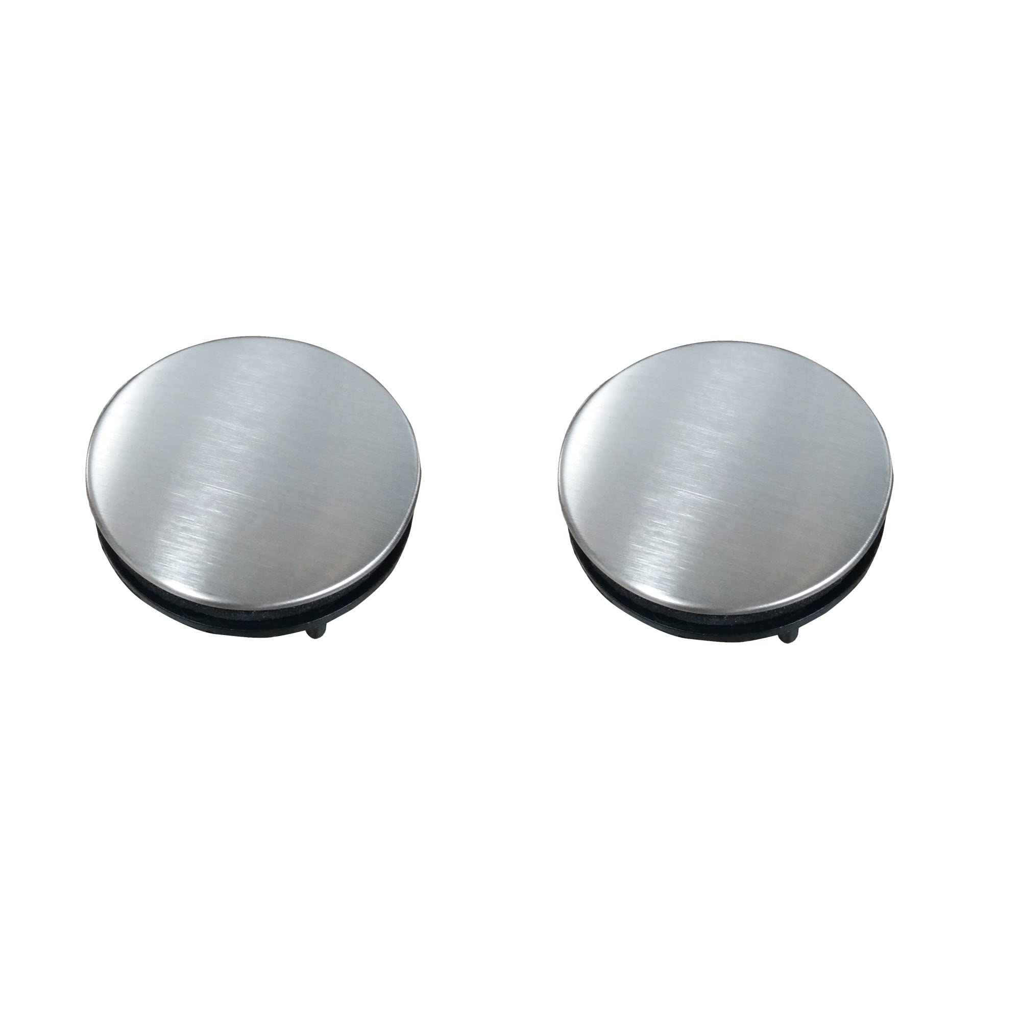 2 Pack Brushed Stainless Steel Sink Faucet Hole Cover Plug (1.22