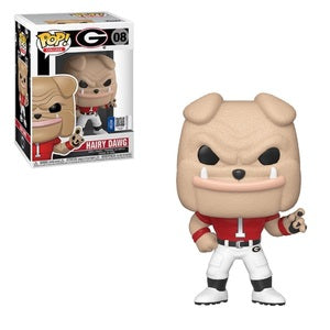 College Pop! Vinyl Figure Hairy Dawg [08] - Fun Collectible for UGA Bulldogs Fans | Perfect for Dorm Decor, Game Day Displays & Gift Giving