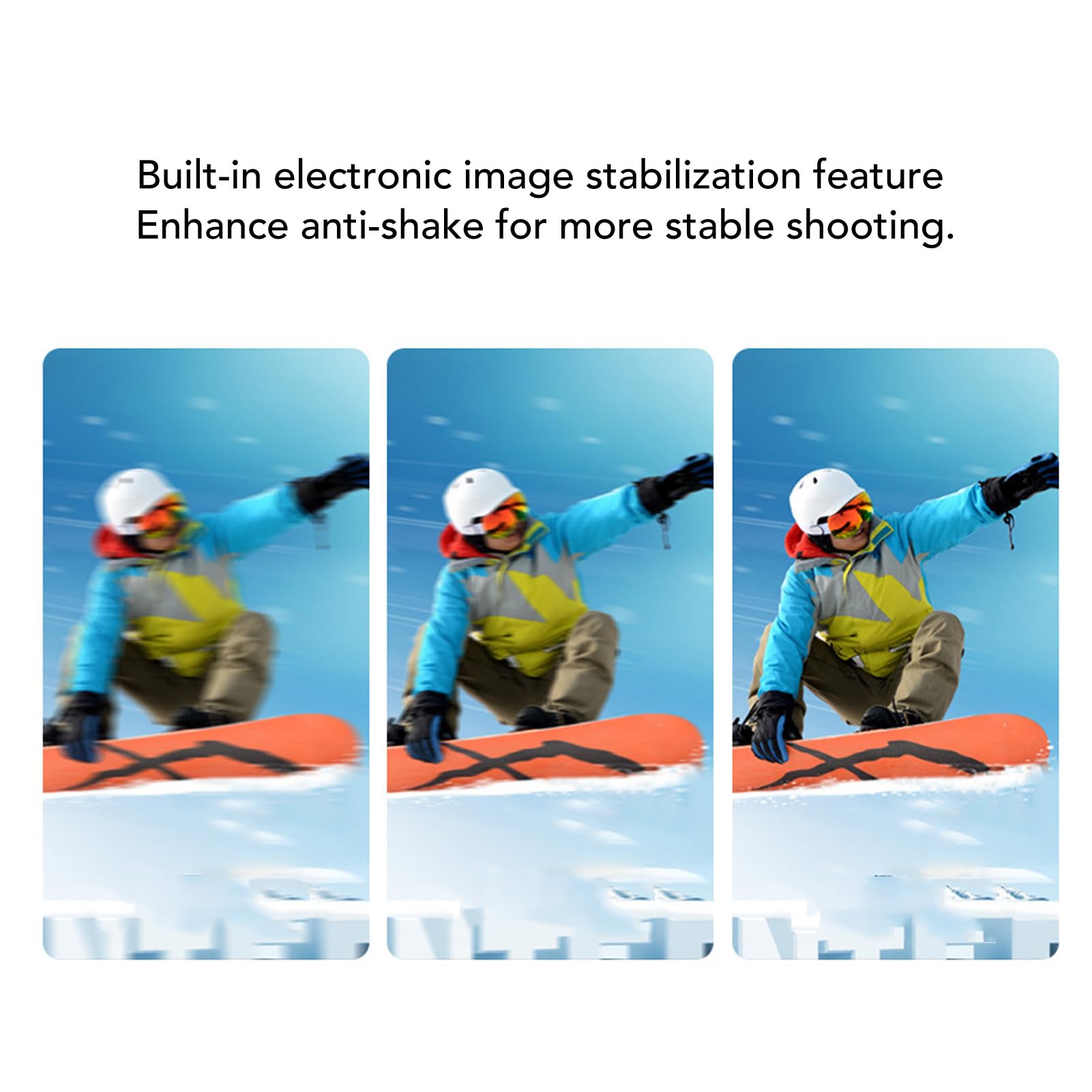 Mini Action Camera 1080P HD - Waterproof Sports Camera with Wide Angle Lens, Anti-Shake & 1200mAh Battery - Portable Vlogging Camera for YouTube, Travel, Outdoor Adventures, Cycling & Extreme Sports