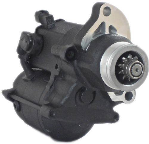 RAREELECTRICAL New Starter Motor Compatible with 2007-2012 Harley Davidson Dyna Super Glide Custom FXDC EFI - Replacement Part for Motorcycle Engine Starting System
