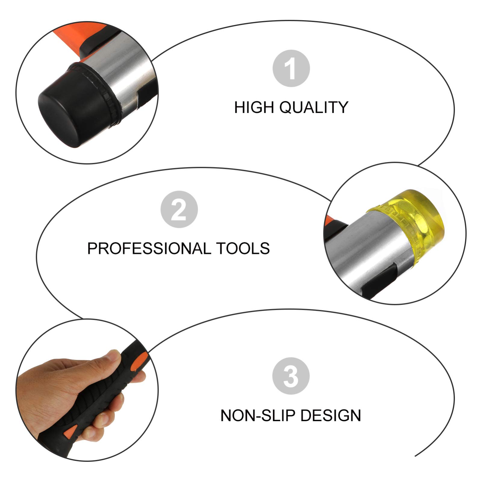 ULTECHNOVO Wood Flooring Installation Tools Kit - Tapping Bar, Spacers, Hammer & More for Hardwood Floor DIY Projects - Perfect for Home Renovation & Professional Use