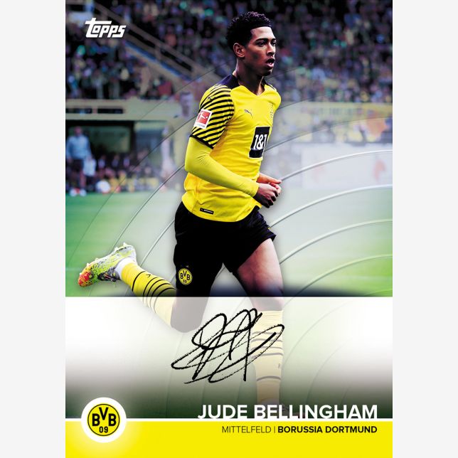 Official Topps Borussia Dortmund 2021/22 Team Set - Collectible Soccer Trading Cards for Fans & Gift Ideas