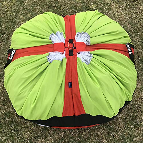 Gadek Tandem Wings Fast Stuff Sack for Paragliding Paramotor PPG Powered Paraglider - Lightweight & Durable Storage Bag (Size:L, Orange) - Perfect for Outdoor Adventure Gear Organization & Travel