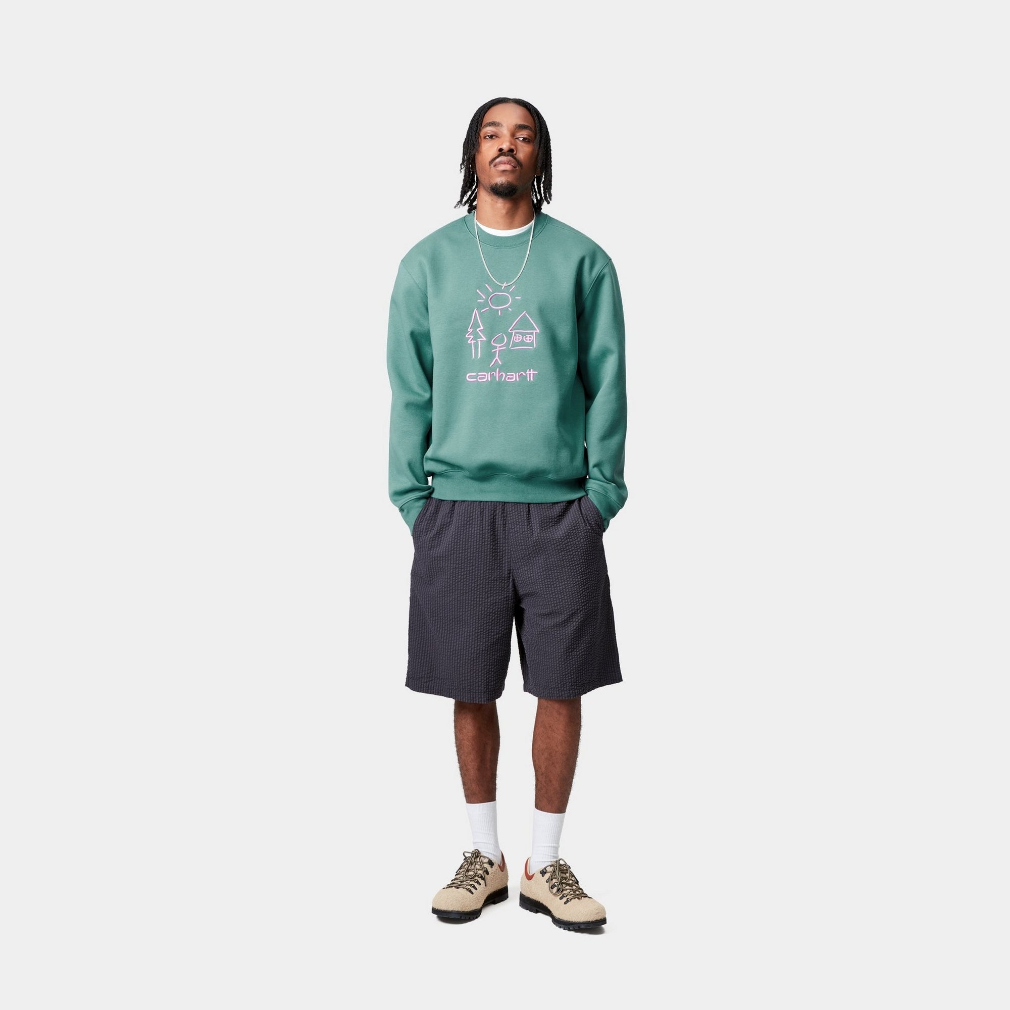 Masterpiece Sweatshirt - Saguaro Pink | Cozy Pullover Hoodie for Women & Men | Perfect for Casual Wear, Street Style & Loungewear