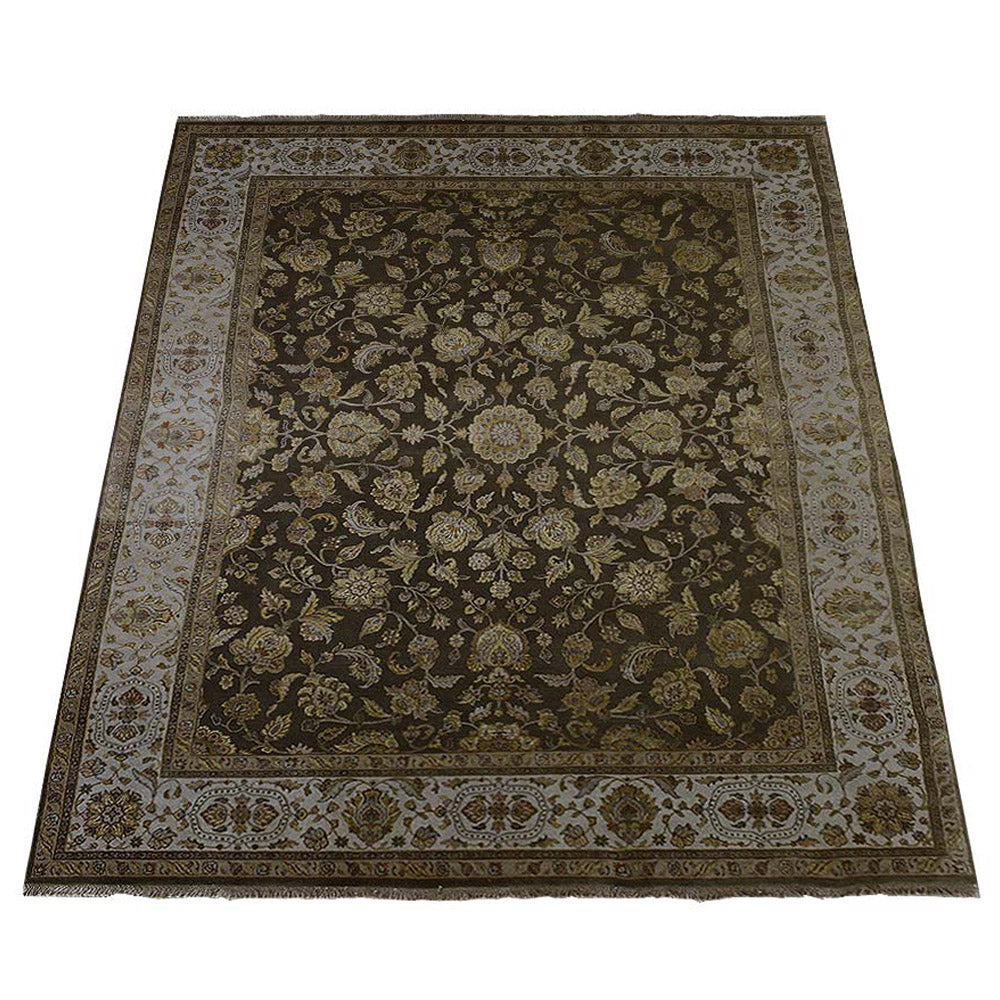 Handmade Persian Rug - Grace Hand Knotted Oriental Area Carpet for Living Room, Bedroom & Dining Room Decor