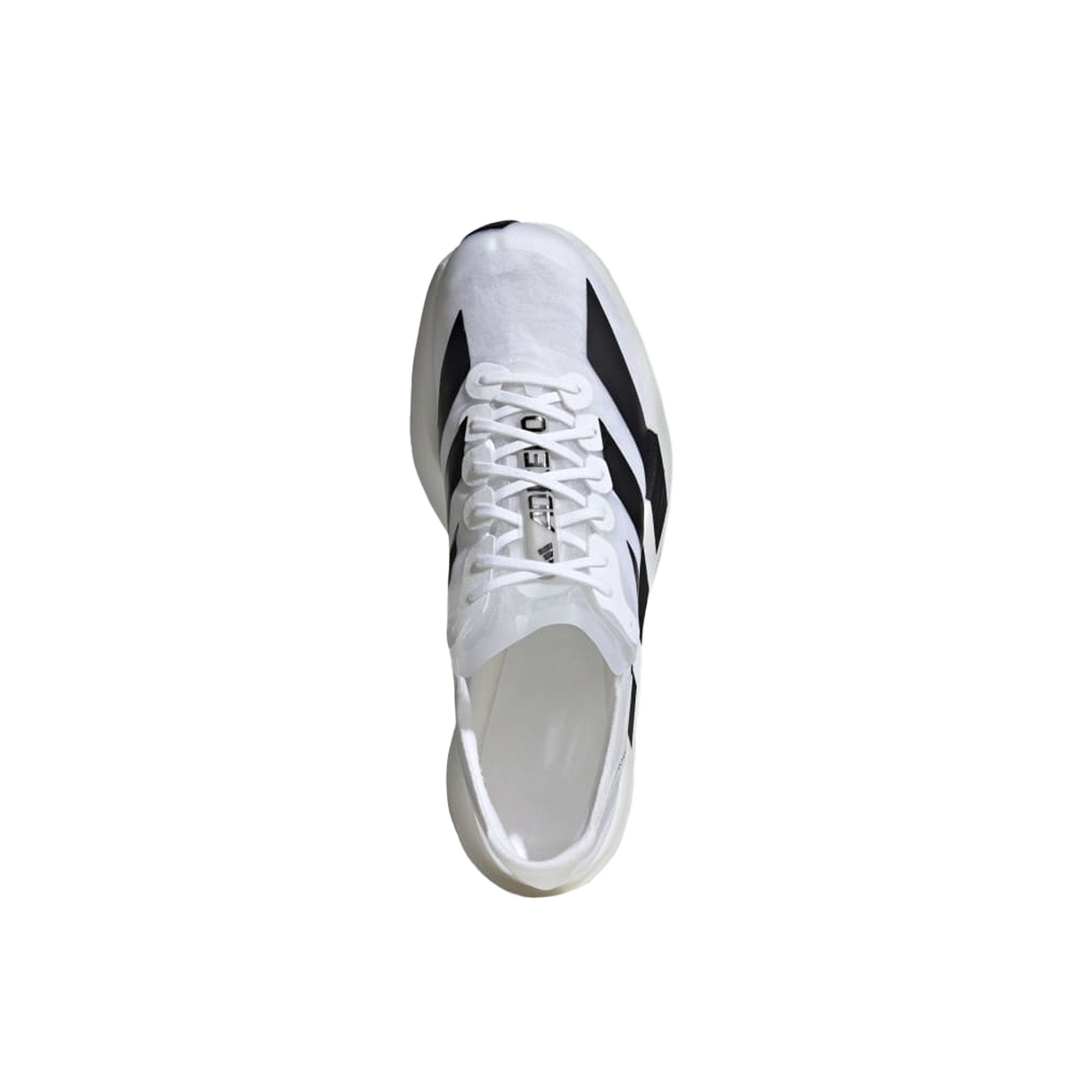Adidas Adizero Adios Pro Evo 1 Running Shoes - White & Black (2023) | Lightweight Racing Sneakers for Marathon & Road Running