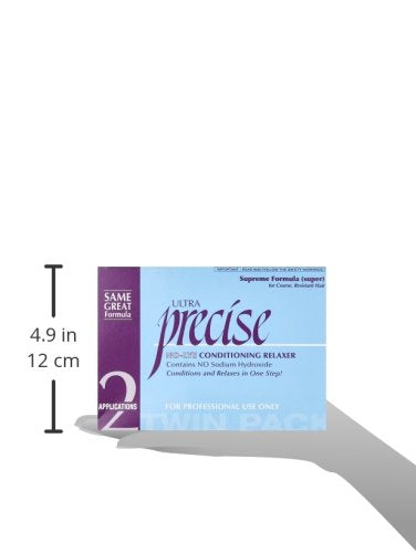 ULTRA PRECISE RELAXER KIT - Professional Hair Relaxing Treatment for Straightening & Styling - Perfect for Salon & Home Use