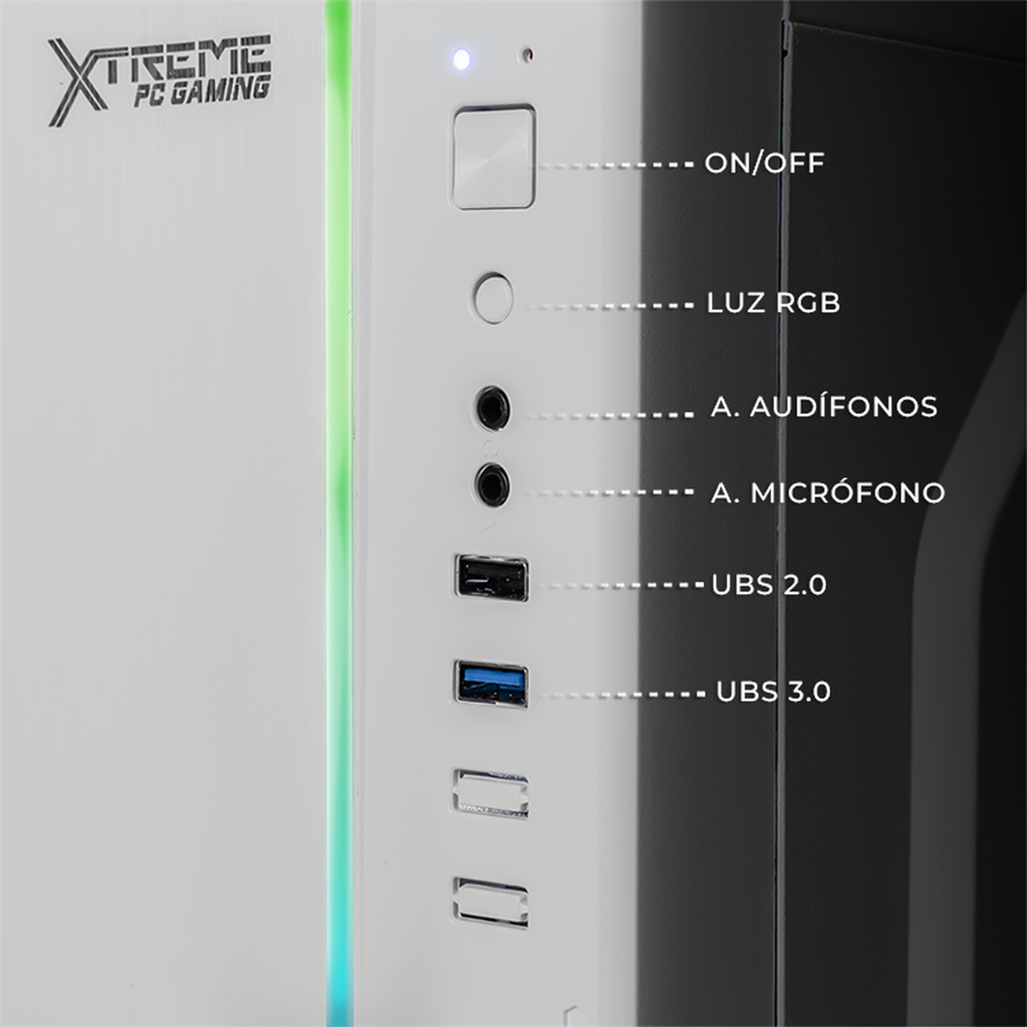 Xtreme Gaming PC - Intel Core i5 12400, 16GB RAM, 500GB SSD, WiFi, White Case - Perfect for Esports, Streaming & High-Performance Gaming