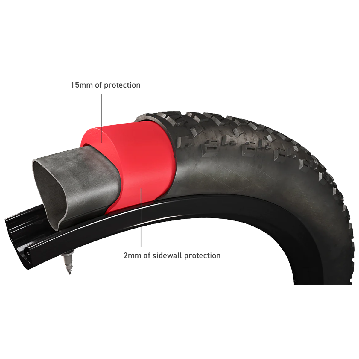 Armour Tire Insert 26 x 4.0-4.80 Single - Heavy Duty Bike Tire Liner for Electric Bikes, Fat Tire Bicycles & Mountain Bikes - Prevents Flats & Enhances Ride Comfort