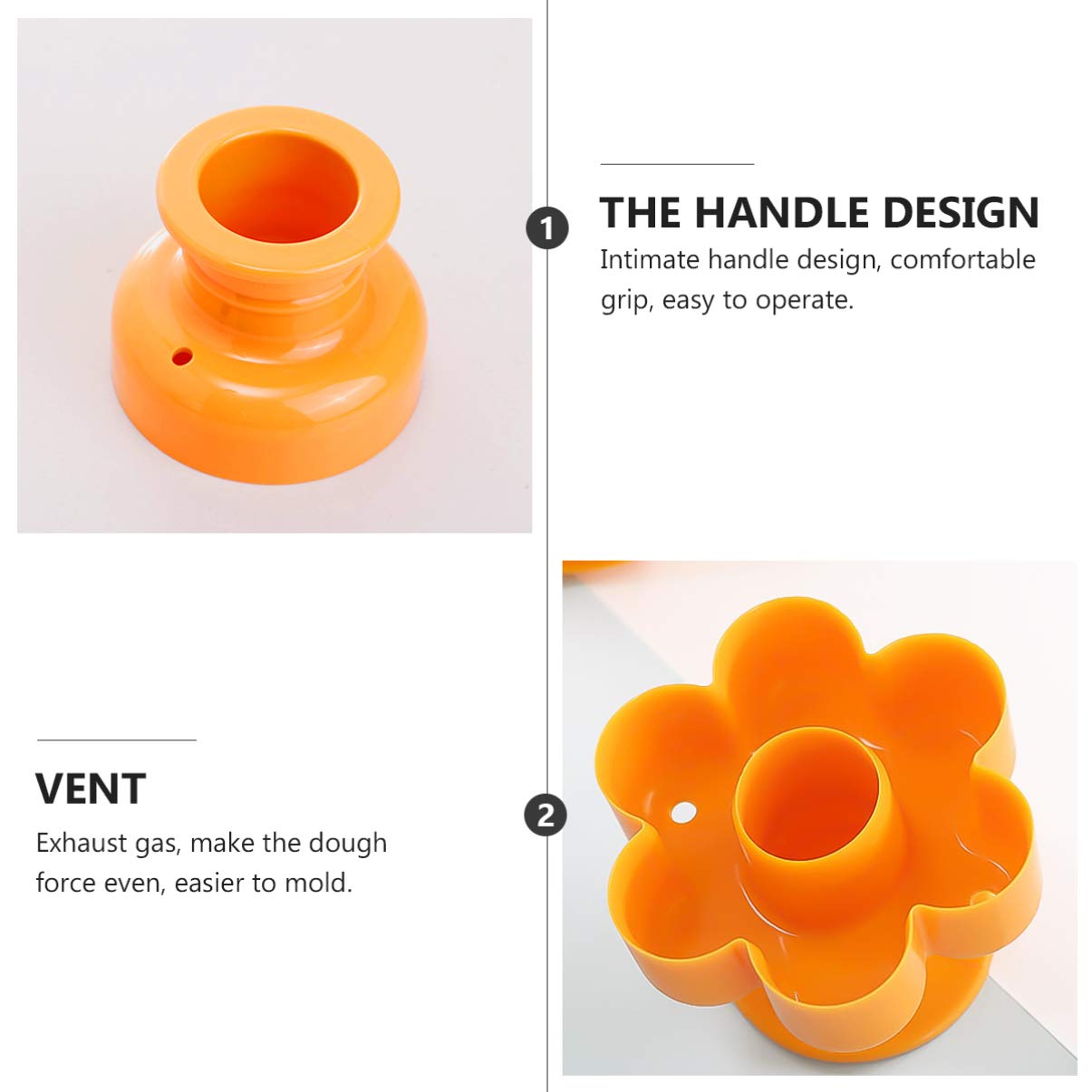 DOITOOL 4-Piece Silicone Donut Baking Mold Set - Heart & Flower Shaped Non-Stick Donut Pan for Oven, Cupcakes, Muffins - Perfect for Birthday Parties, DIY Desserts & Holiday Baking