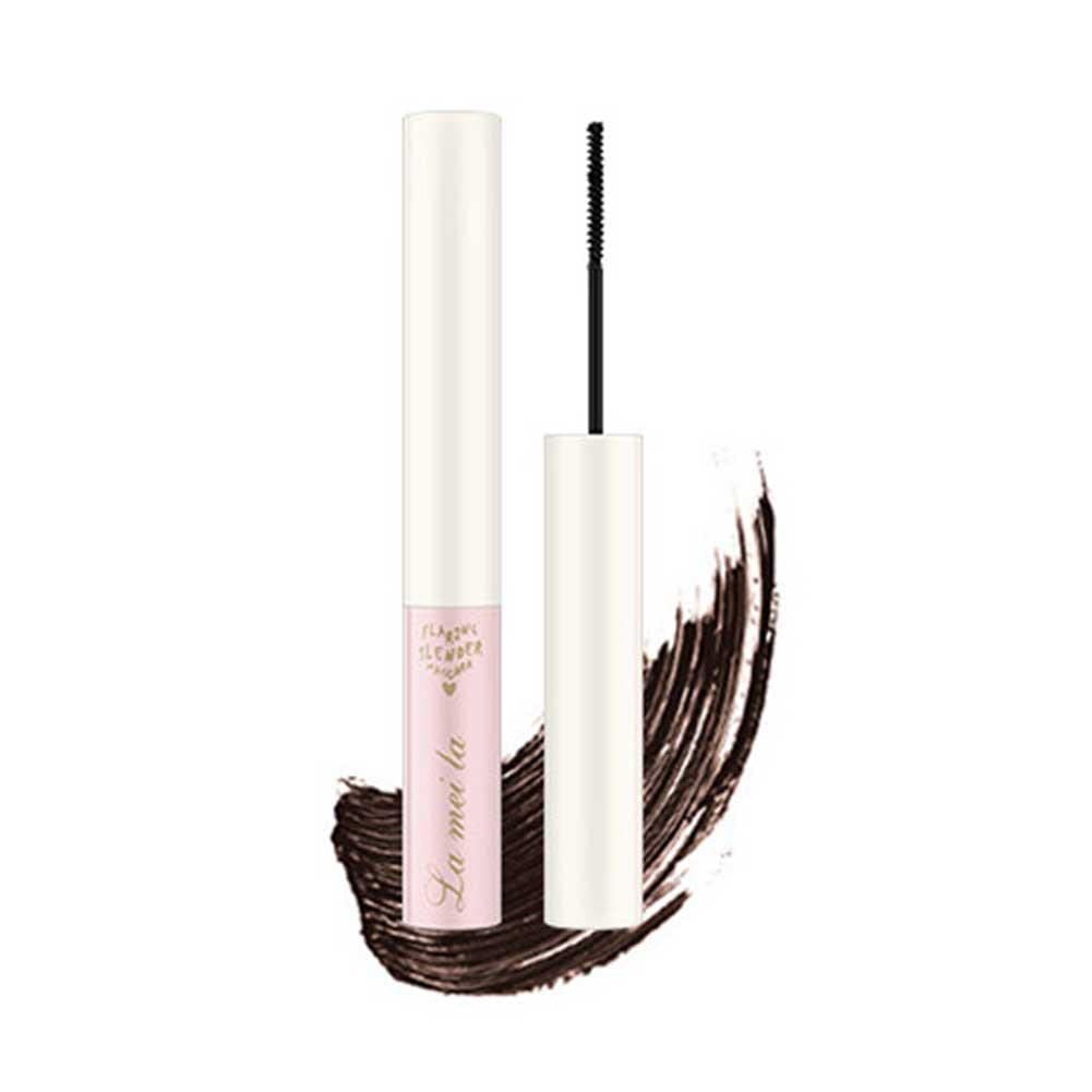 PrimeLash Waterproof Mascara for Thicker & Longer Lashes - Smudge-Proof, Long-Lasting Brown Mascara for Volume & Definition | Perfect for Daily Wear, Special Occasions & Sensitive Eyes