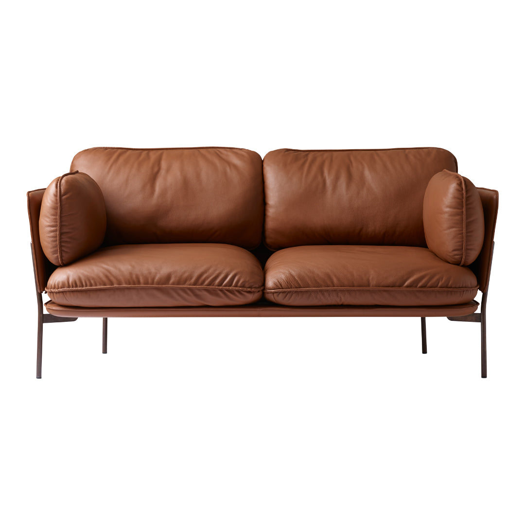 Cloud LN2 2-Seater Sofa - Modern Comfort for Living Room, Lounge & Small Spaces - Soft Fabric Upholstery & Sturdy Frame - Perfect for Apartments, Dorms & Cozy Homes