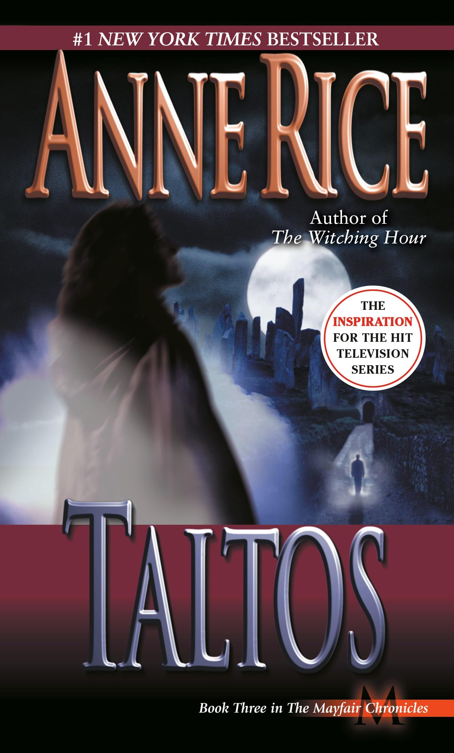Taltos by Anne Rice - Ballantine Books | Gothic Horror Novel for Halloween & Dark Fantasy Lovers