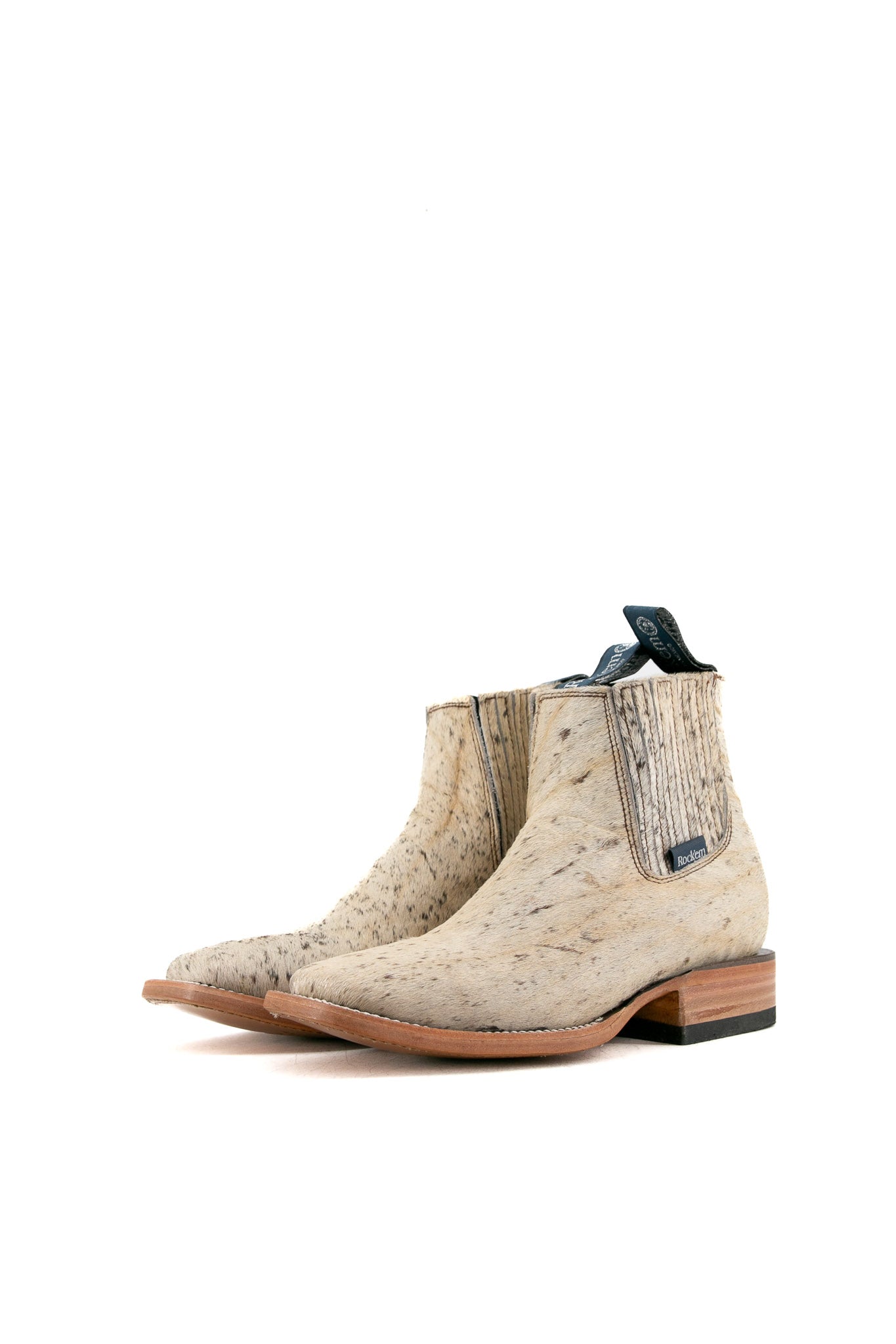 Women's Cowhide Square Toe Ankle Boots - Size 5 Comfortable Casual Shoes for Fall & Winter | Perfect for Office, Dating & Everyday Wear