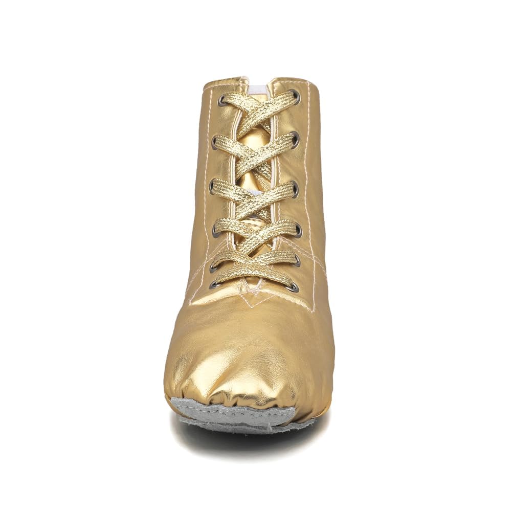MSMAX Women's & Men's Jazz Dance Shoes - Comfortable Ankle Boots for Ballet, Jazz, and Modern Dance - Perfect for Dance Classes, Performances, and Practice