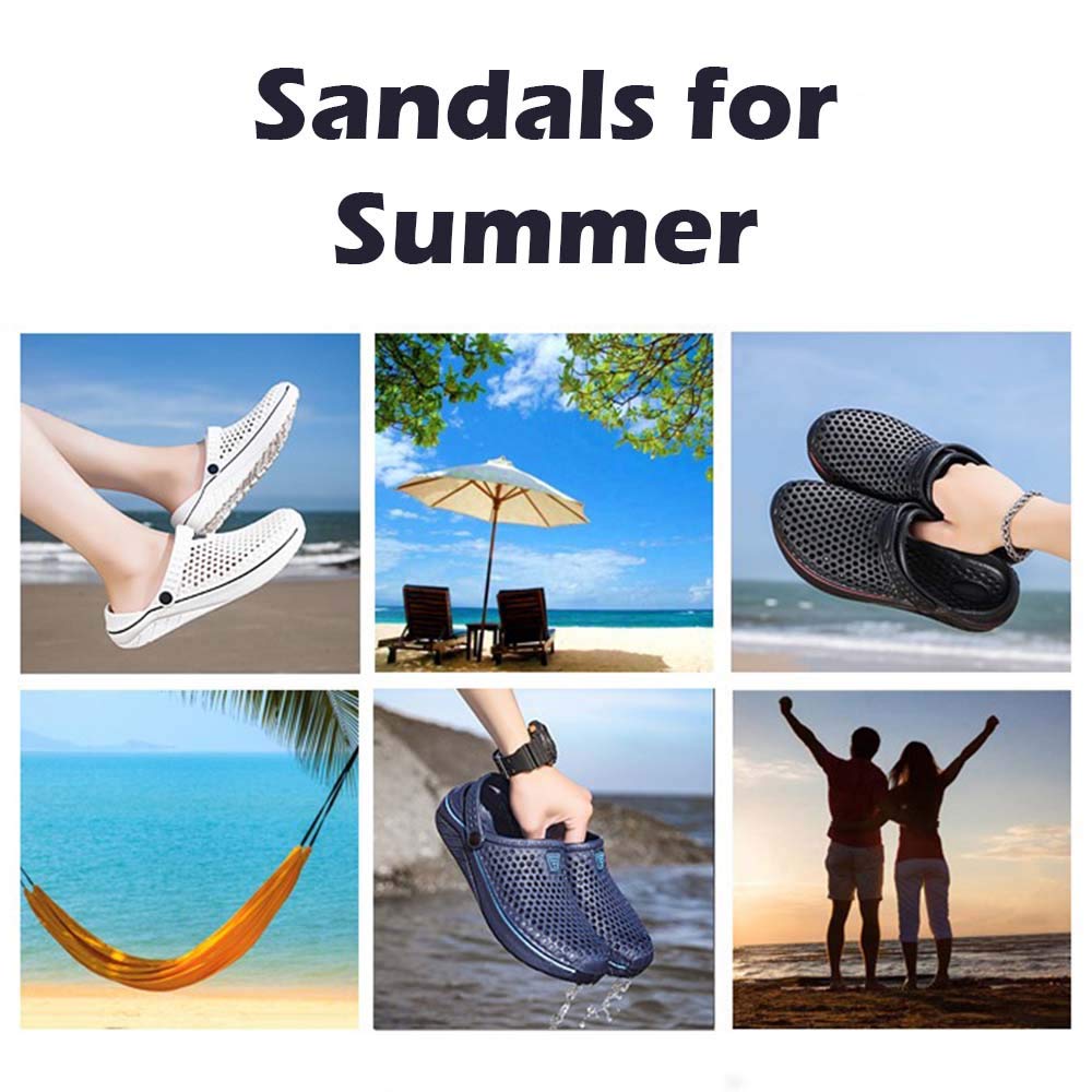 **CERYTHRINA Unisex Lightweight Breathable Water Shoes - Men's & Women's Quick-Dry Garden Clogs, Beach Sandals for Swimming, Yoga, and Outdoor Activities**
