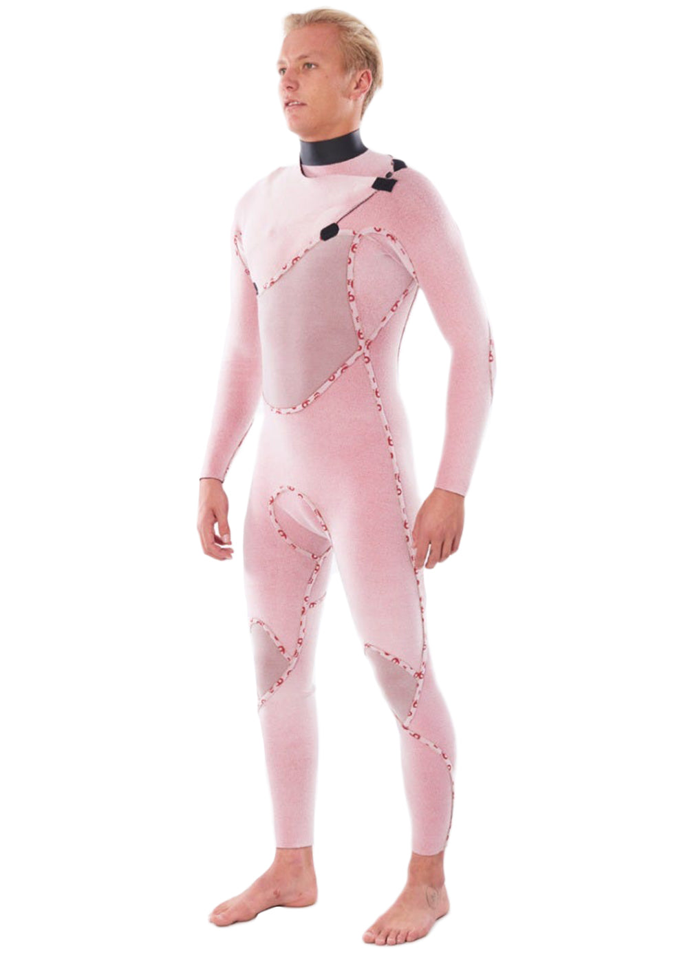 Rip Curl Men's Flashbomb 3/2mm GB Chest Zip Steamer Wetsuit - Premium Surfing Wetsuit for Cold Water - Perfect for Surfing, Diving & Water Sports