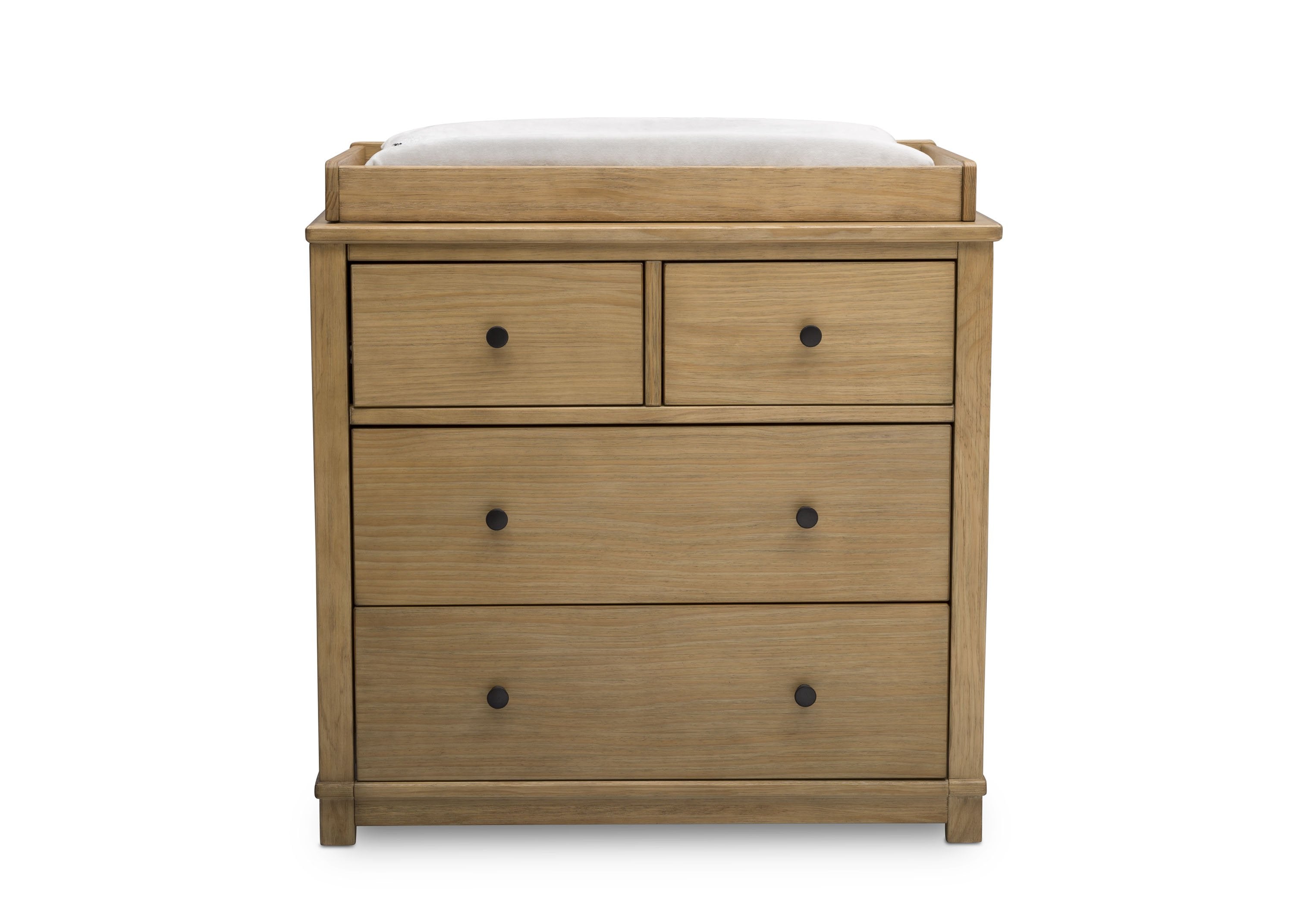 Monterey 4-Drawer Baby Dresser with Changing Table Top - Perfect Nursery Storage Solution for Diapers & Baby Clothes