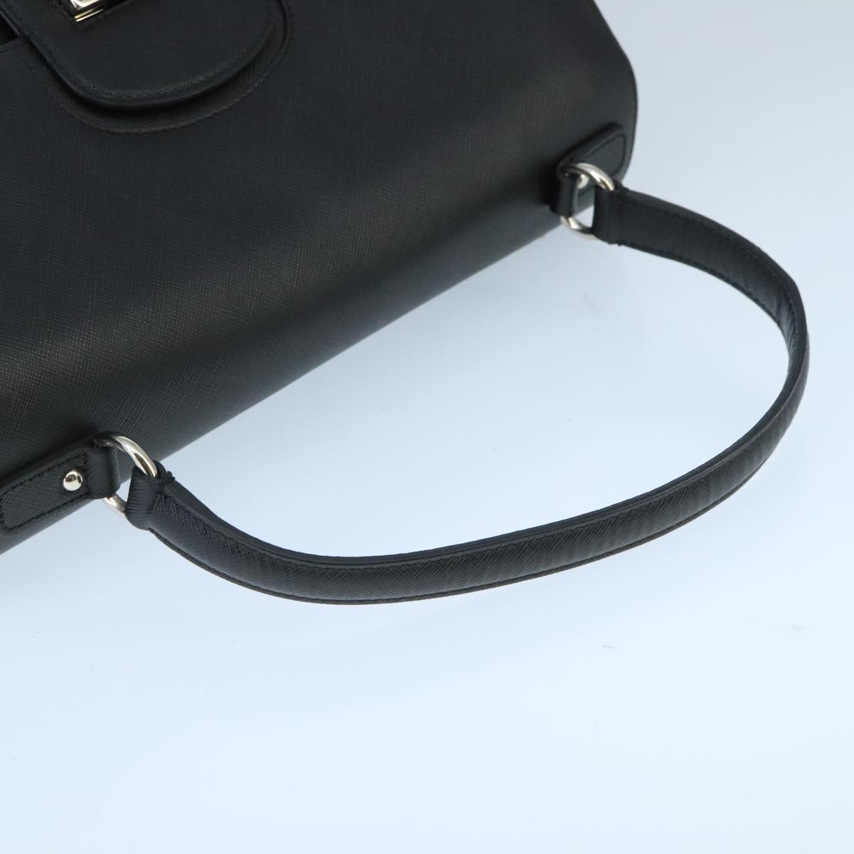 21G560 Genuine Black Leather Satchel for Women - Stylish Handbag for Work, Travel & Everyday Use