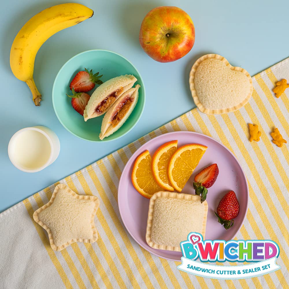 Star-Shaped Sandwich Cutter and Sealer - Crustless Sandwich Maker for Kids Lunch Boxes - Fun Bento Box Tool for Boys & Girls - Perfect for School Lunches, Picnics, and Party Snacks