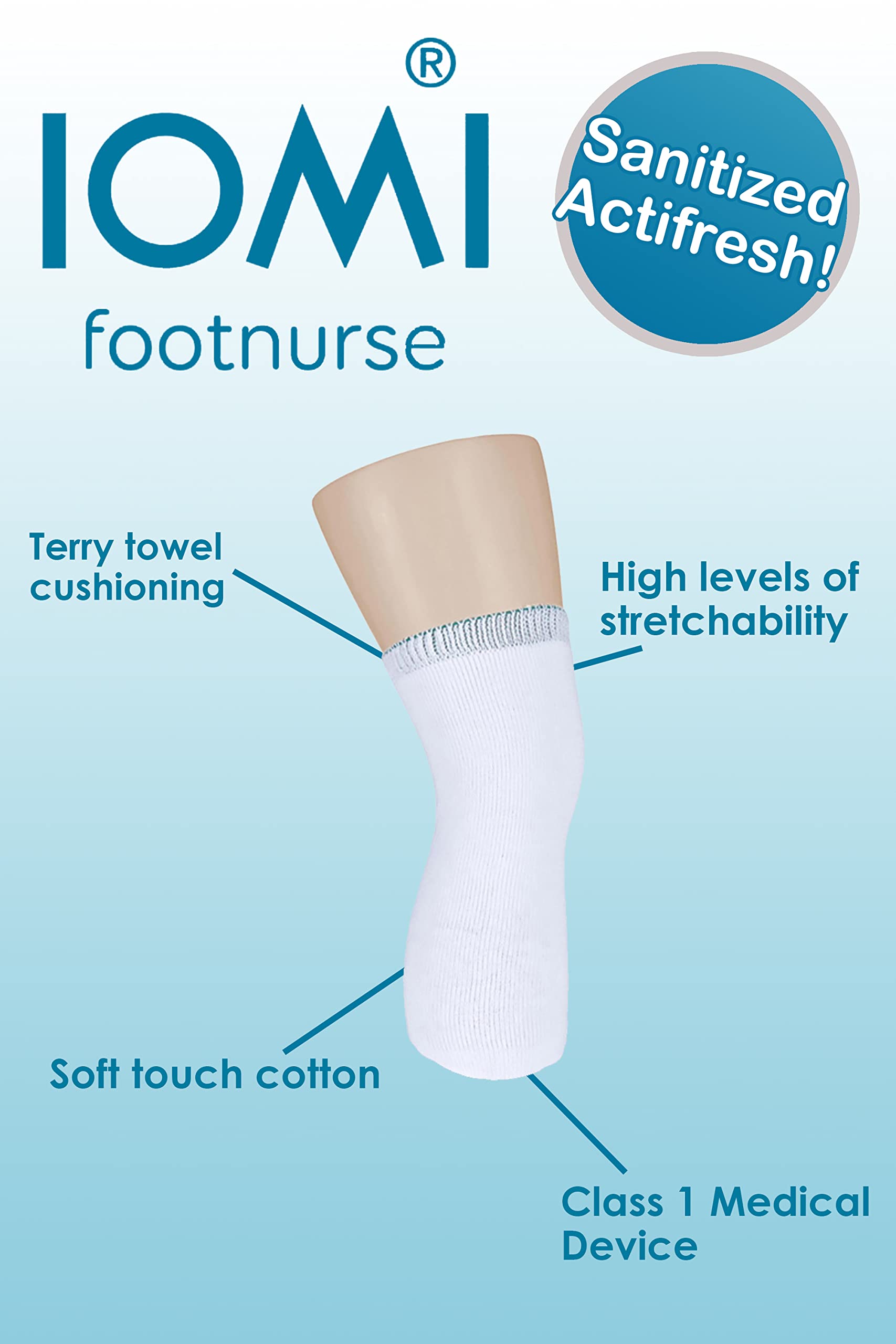 6 Below Knee Prosthetic Socks for Amputees - Yellow (25cm/10 inches) - Comfortable Fit for Daily Wear & Active Lifestyle