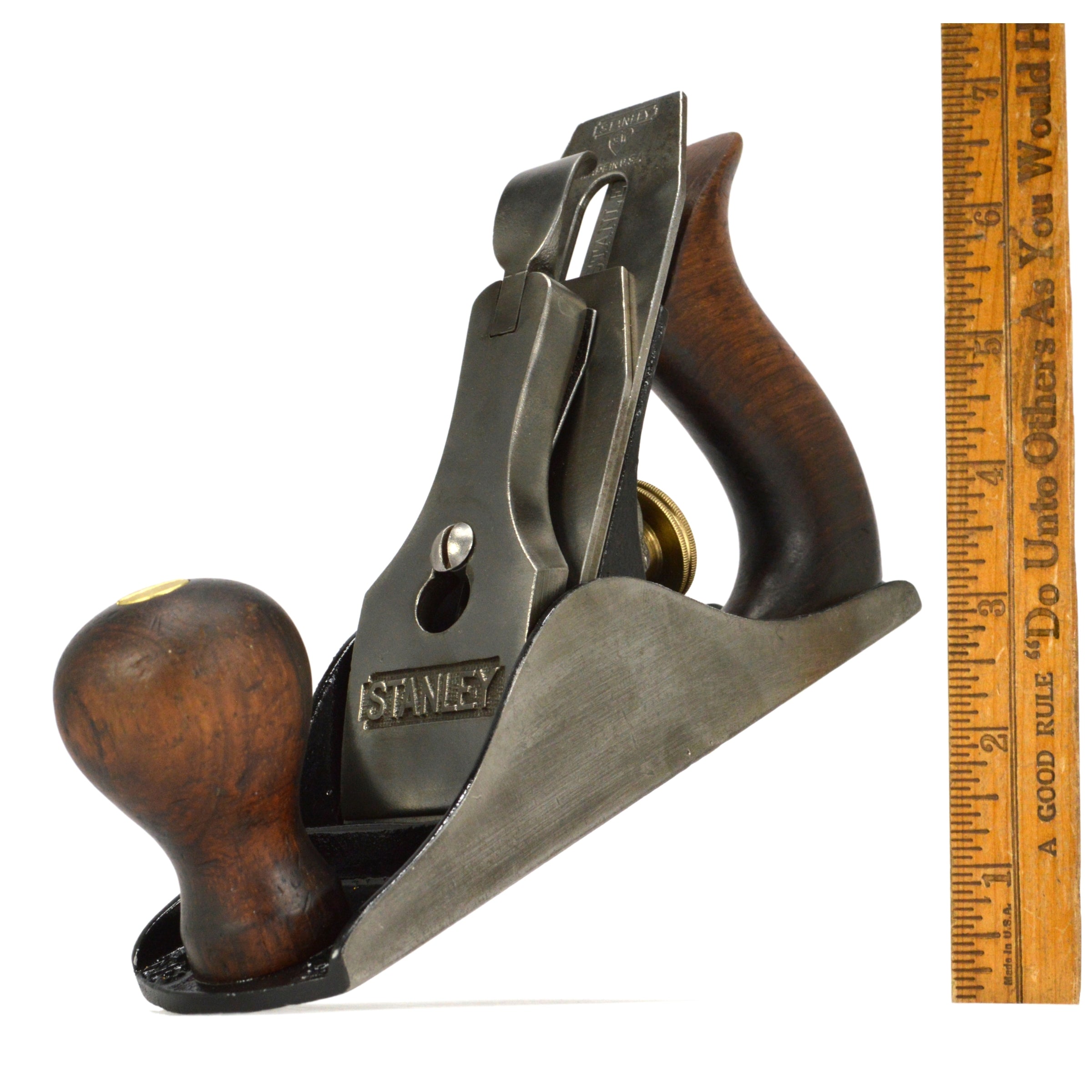 Vintage STANLEY No. 2 Smooth Plane with Mixed Parts & Sweetheart Blade Type 7 - Perfect for Woodworking, Antique Tool Restoration, and DIY Projects