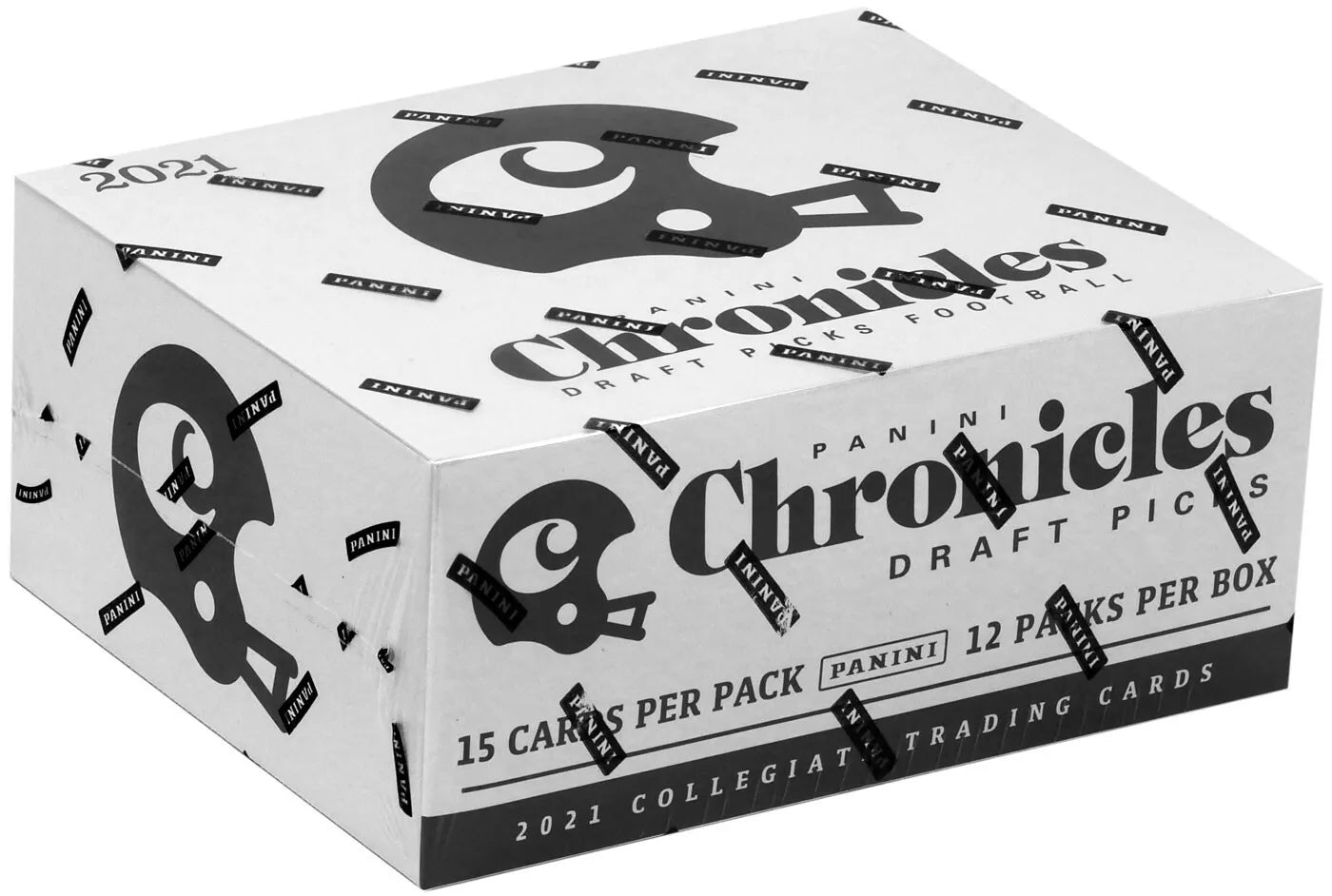 2021 Panini Chronicles Football 12 Fat Pack Box - Collectible Trading Cards for NFL Fans, Fantasy Sports & Memorabilia Enthusiasts - Perfect for Gifts, Display & Trading