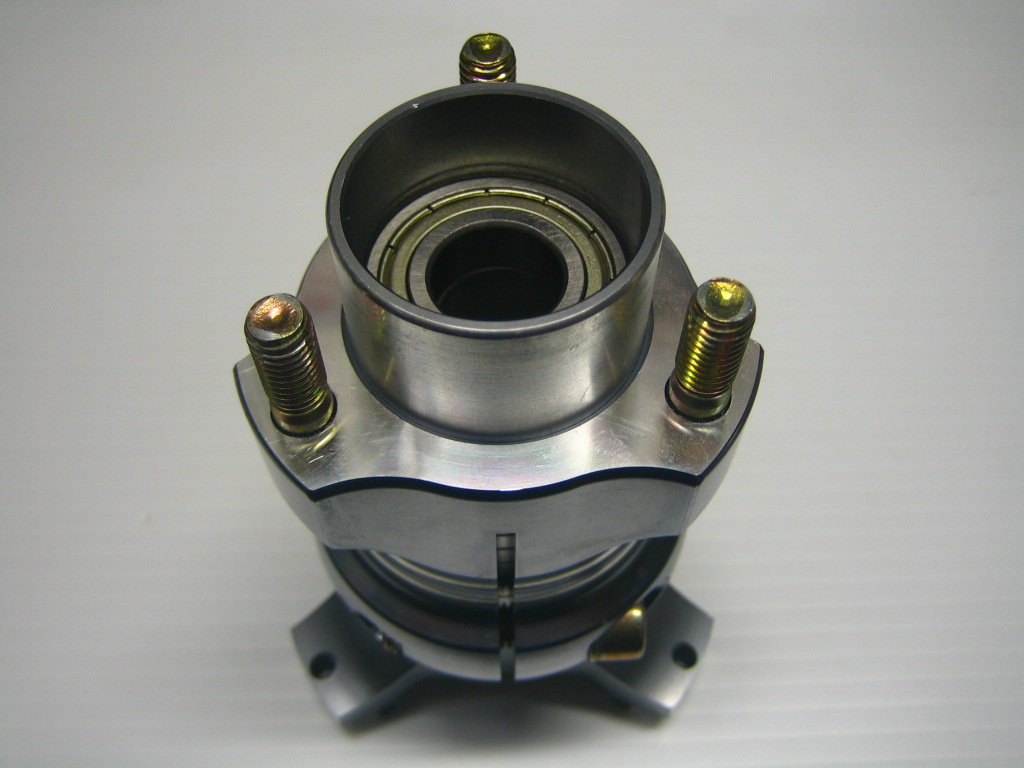 75x17mm Front Hub and Support (125) - High-Quality Bicycle Replacement Part for Smooth Rides - Perfect for Mountain Bikes, Road Bikes & Commuter Bikes