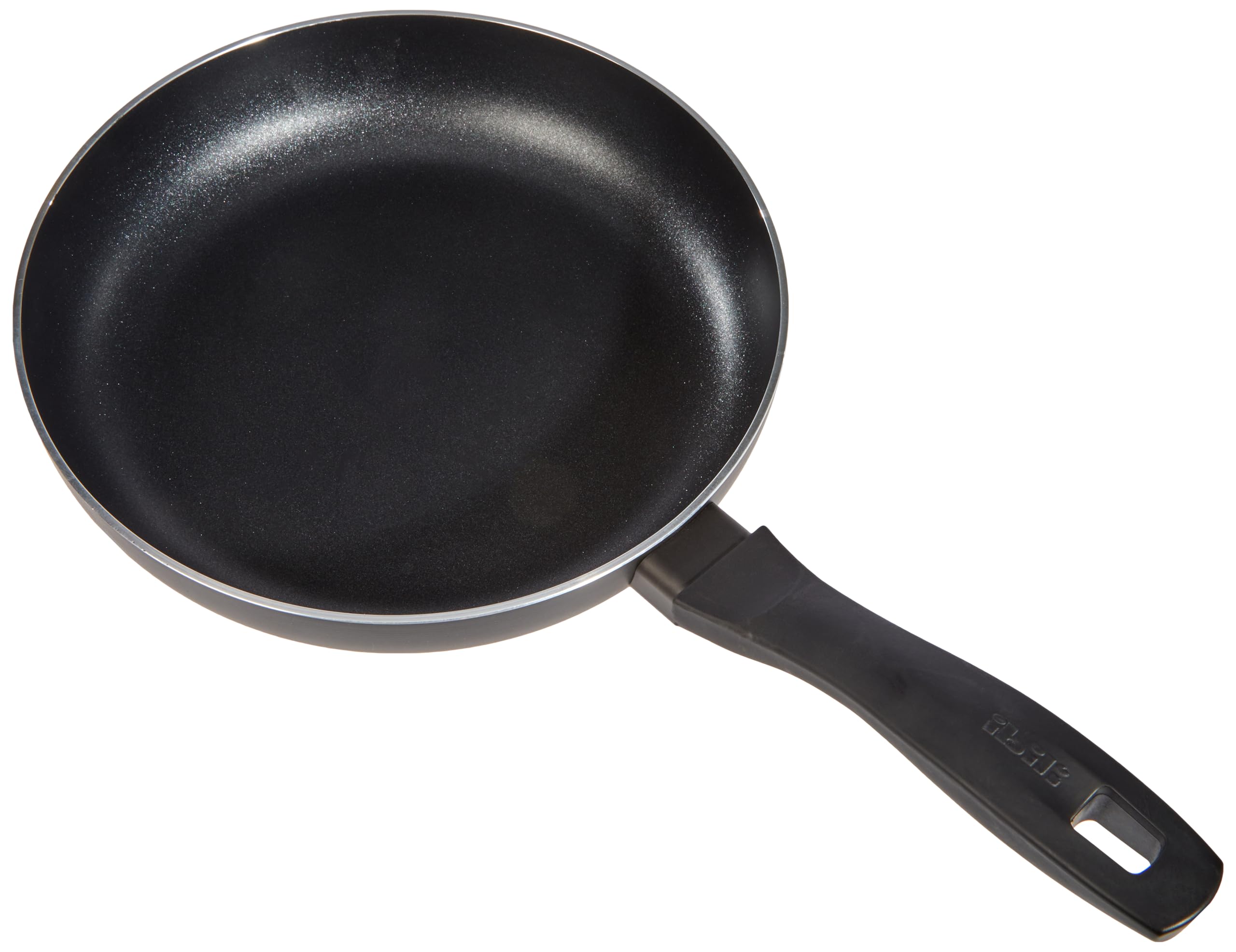 IBILI 24cm Non-Stick Aluminum Frying Pan - Black Coated Skillet for Sauteing, Frying & Cooking - Perfect for Home Kitchen & Professional Use